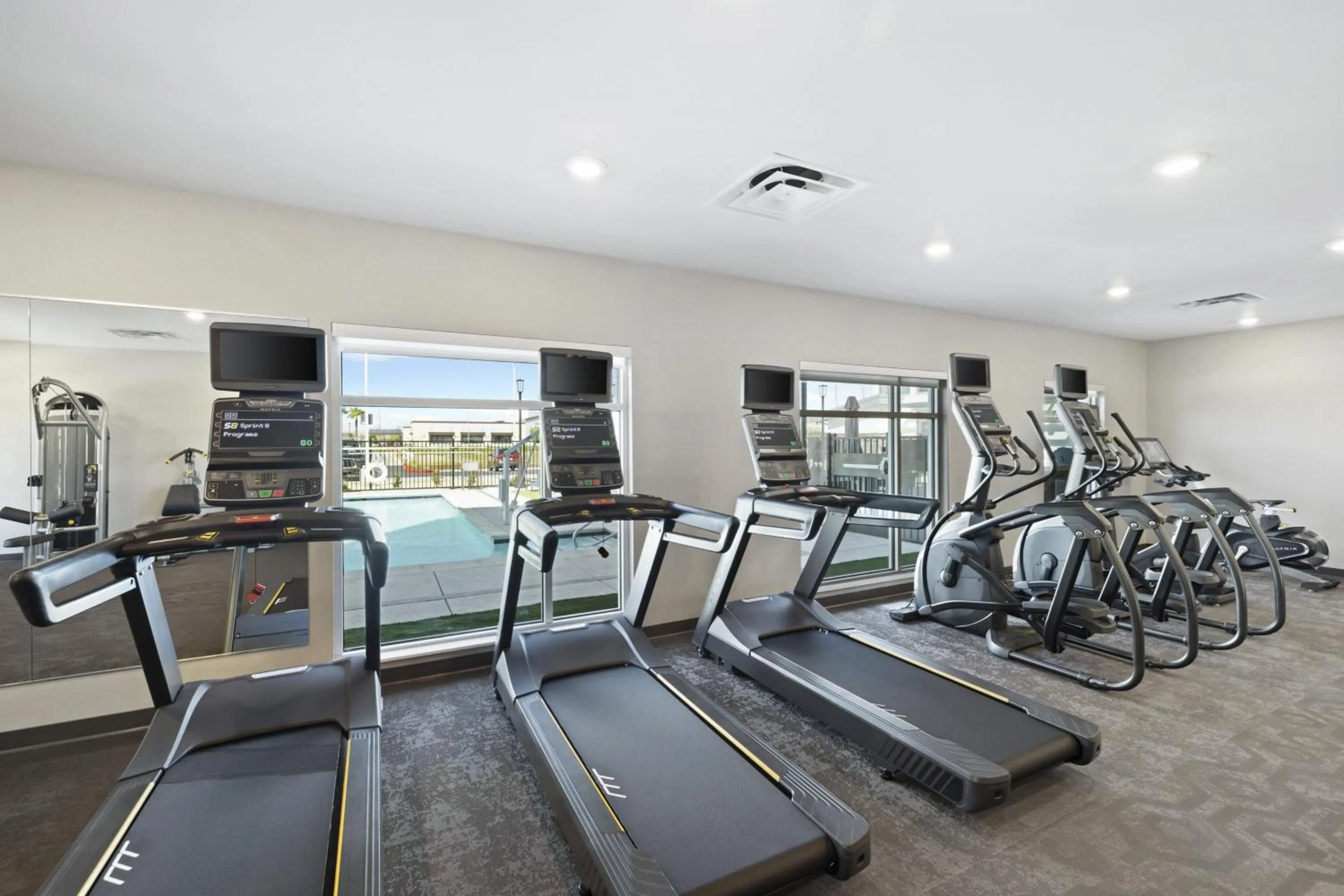 Fitness centre/facilities in Residence Inn by Marriott Lodi Stockton