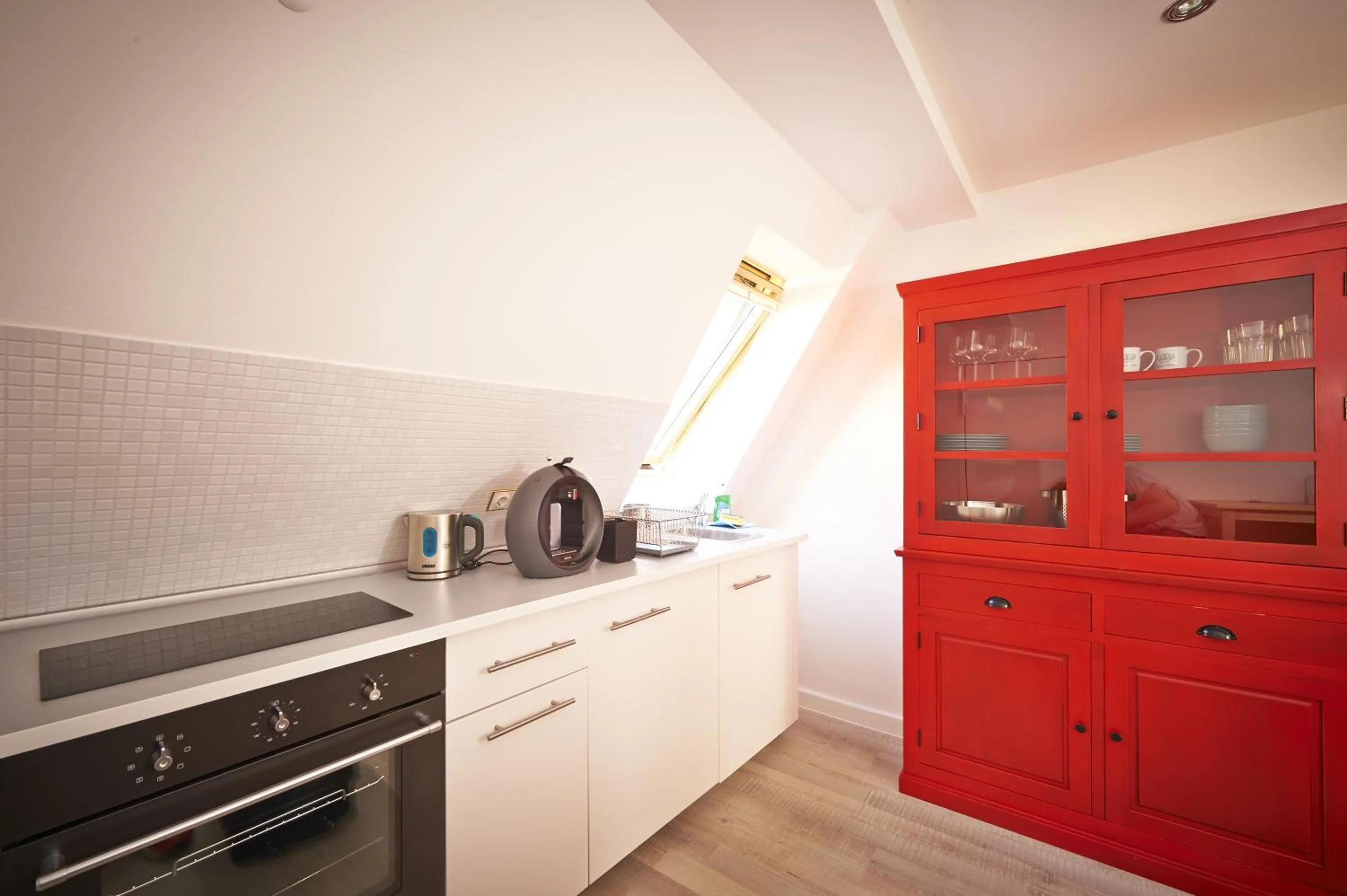 Kitchen or kitchenette in Hotel Elch Boutique