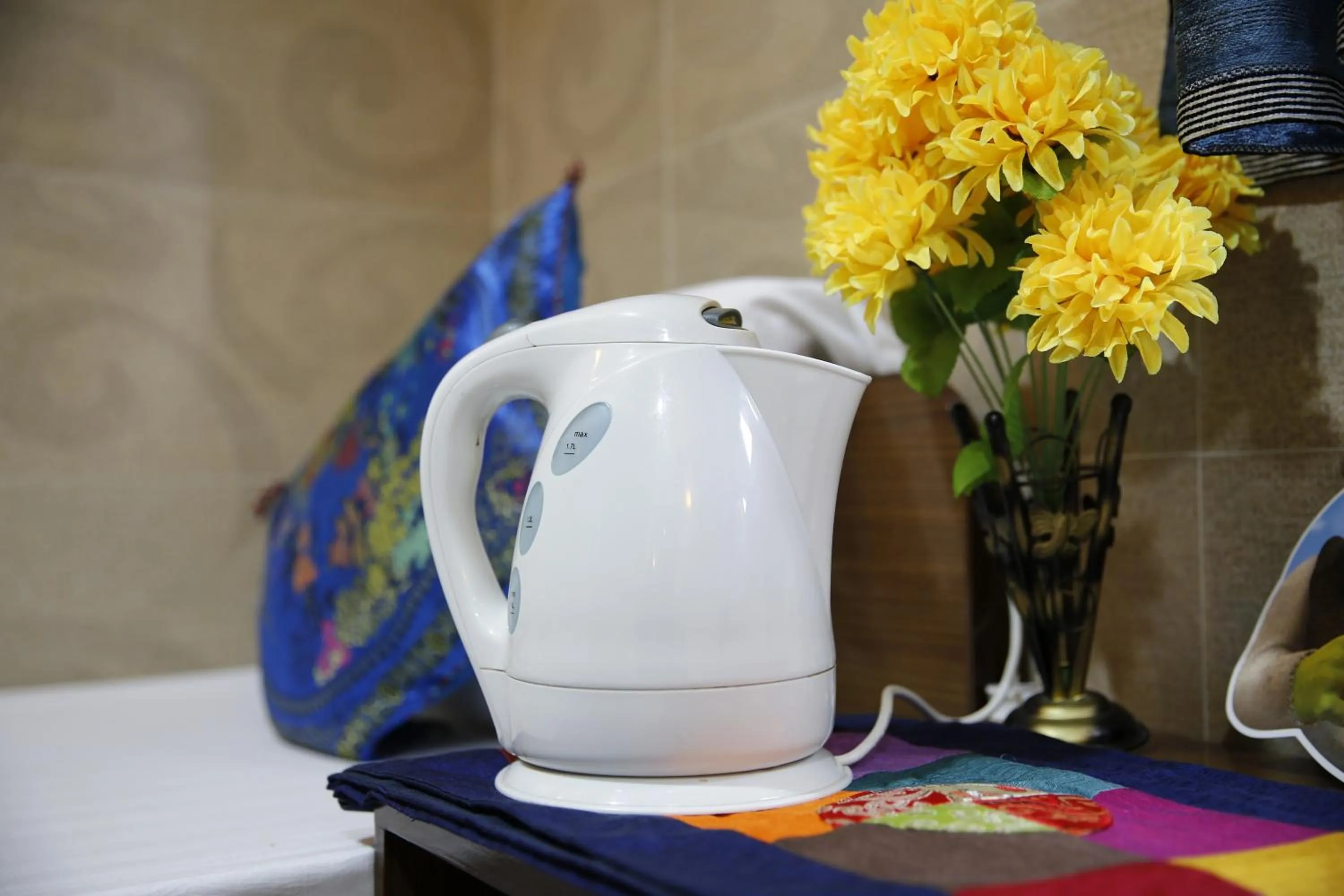 Decorative detail in Sandhu Guest House