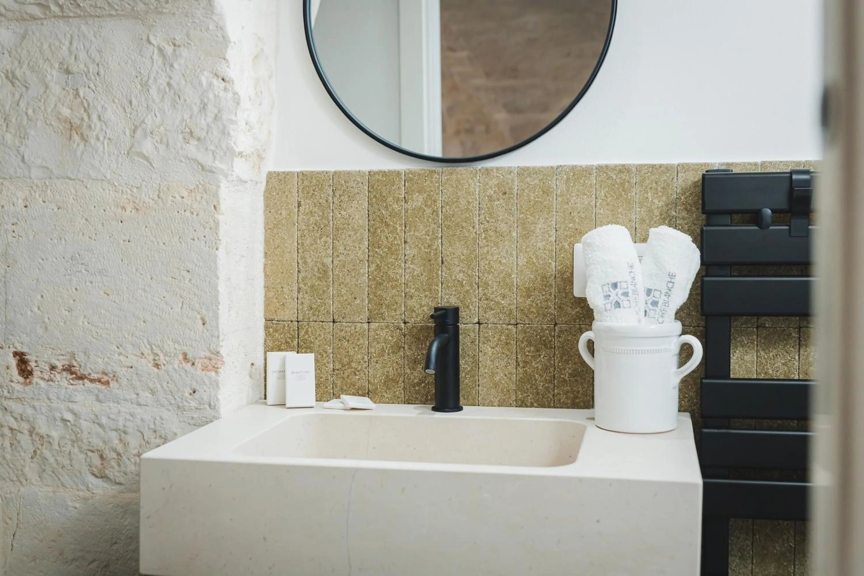 Bathroom in Dimore Bianche Santa Chiara