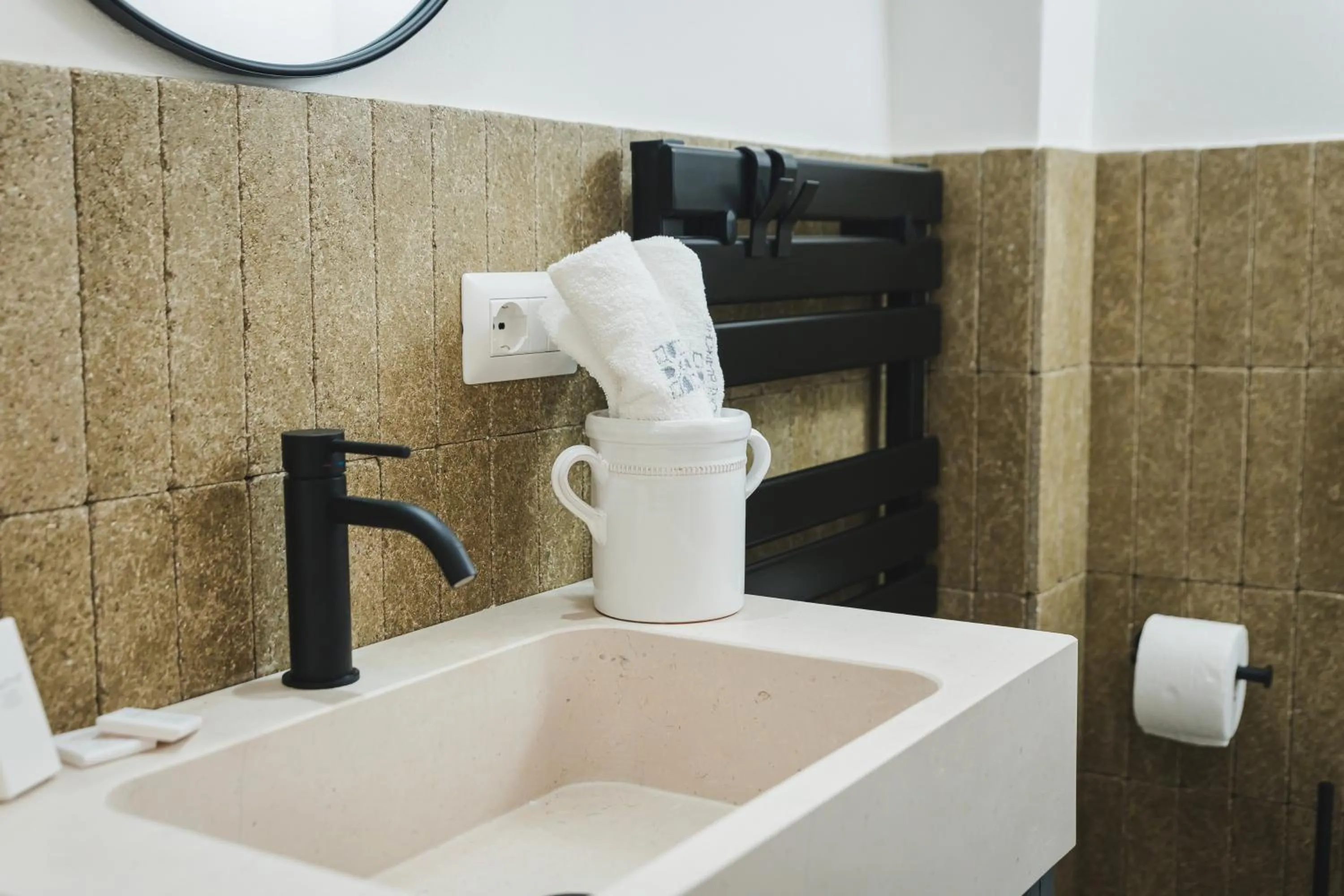 Bathroom in Dimore Bianche Santa Chiara