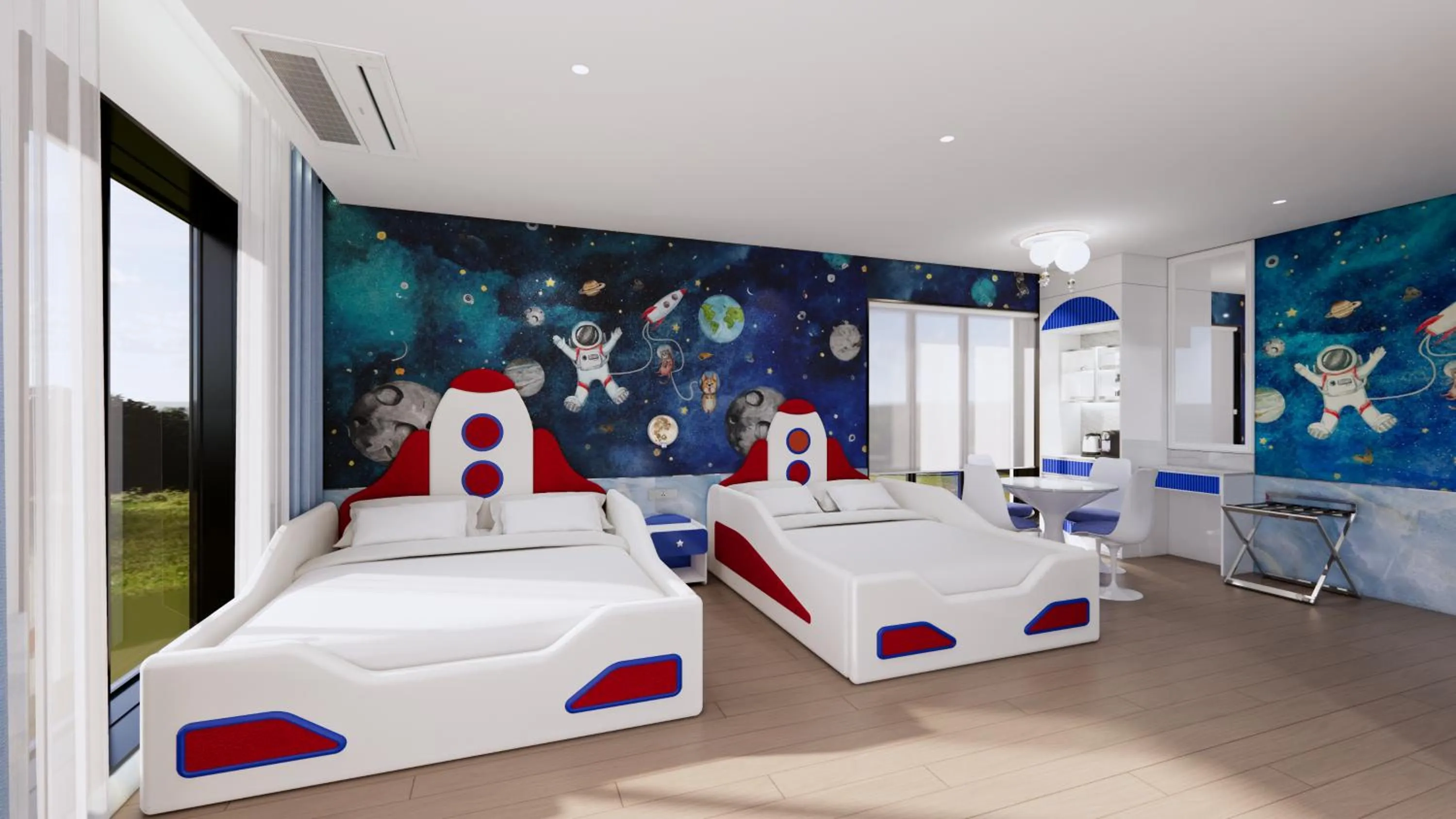 Bed in Hotel Toscana