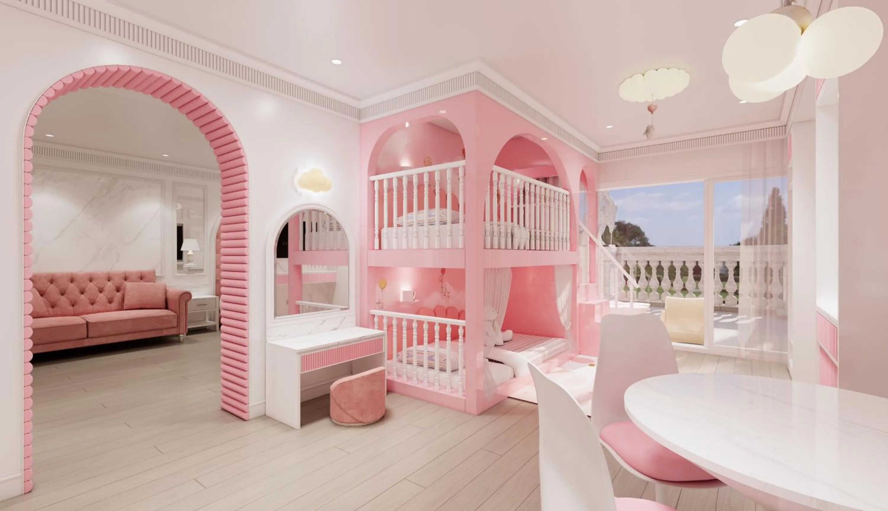 Bed in Hotel Toscana