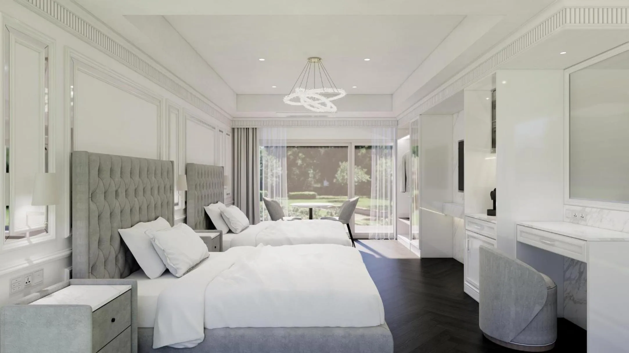 Bed in Hotel Toscana