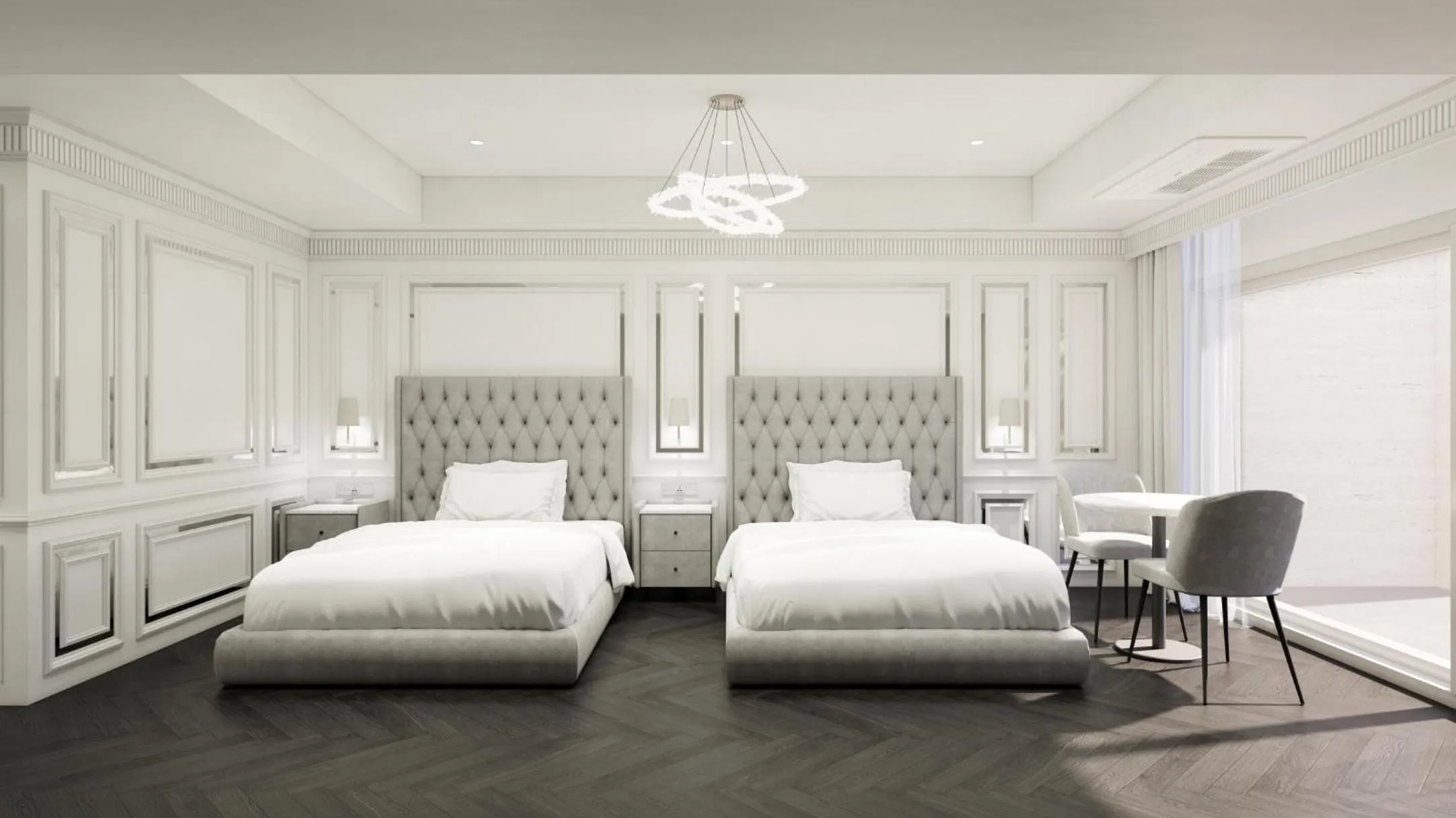 Bed in Hotel Toscana