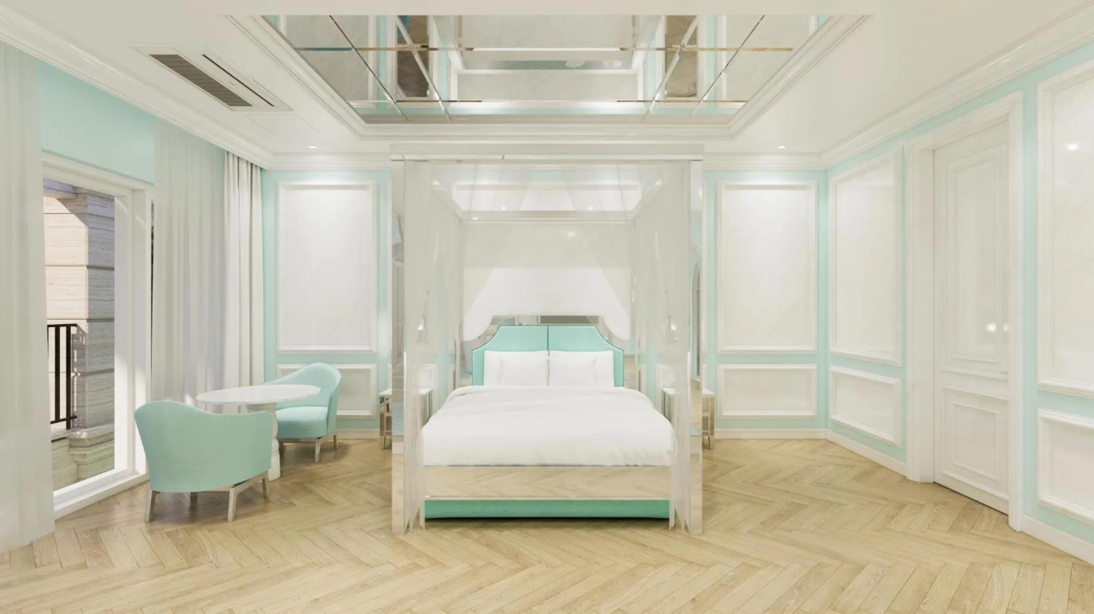 Bed in Hotel Toscana