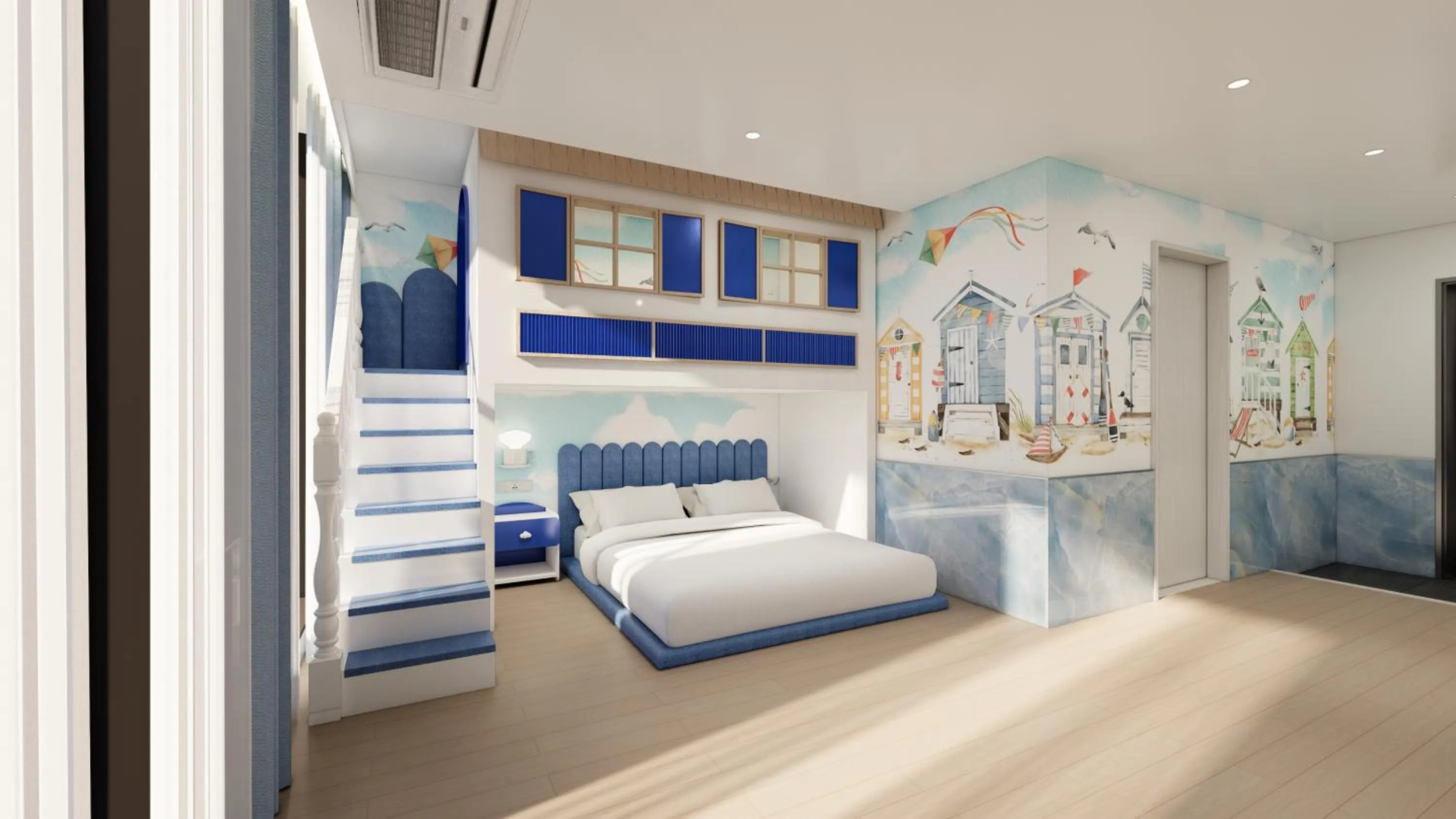 Bed in Hotel Toscana