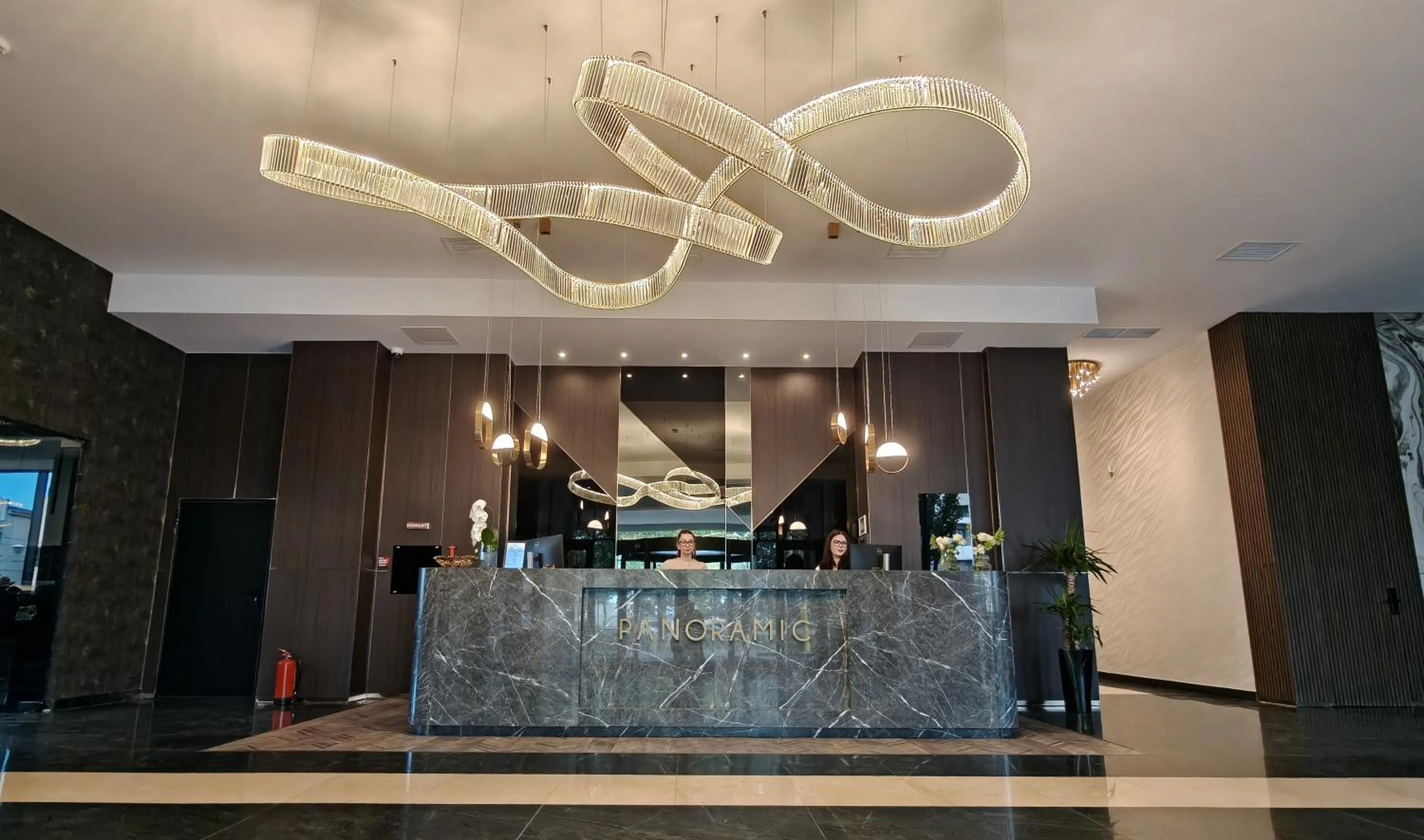 Lobby or reception in Panoramic Mamaia Hotel