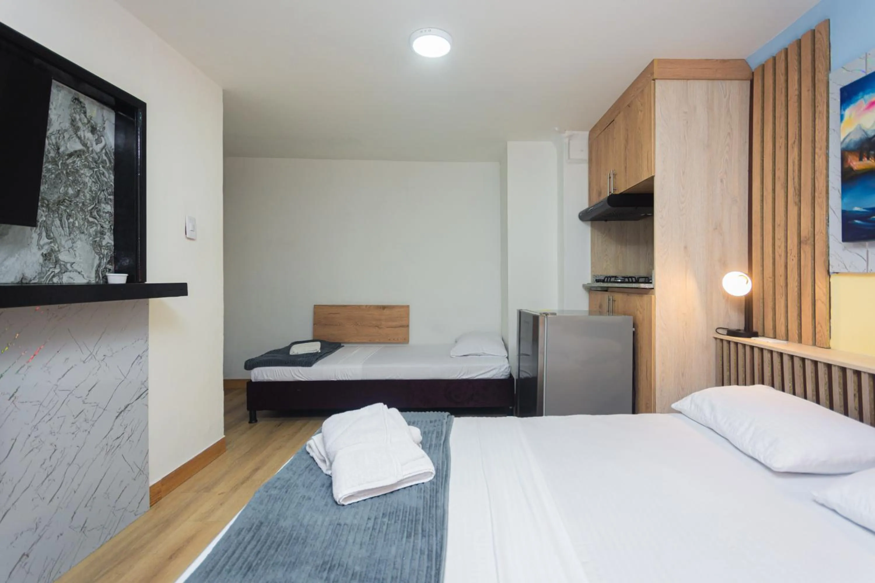 Bed in Hotel Lares 70 Laureles