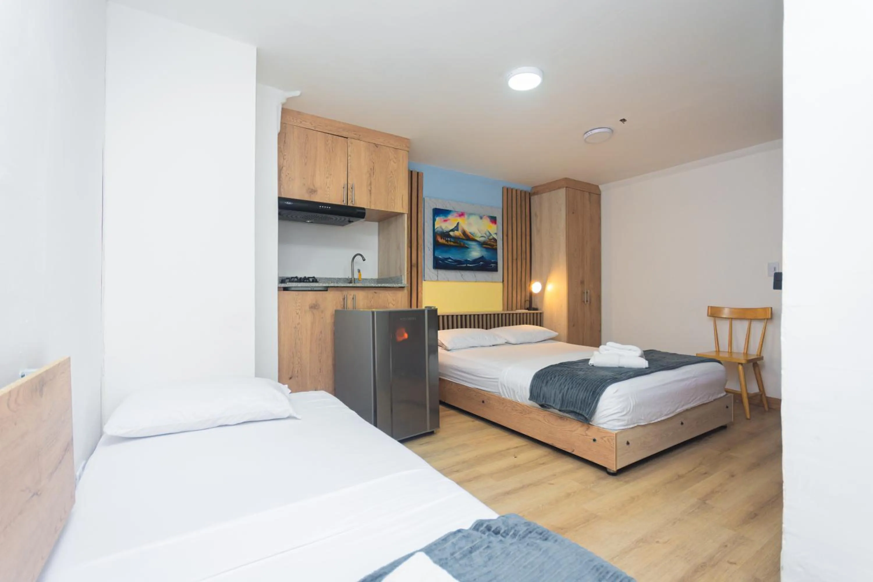 TV and multimedia, Bed in Hotel Lares 70 Laureles