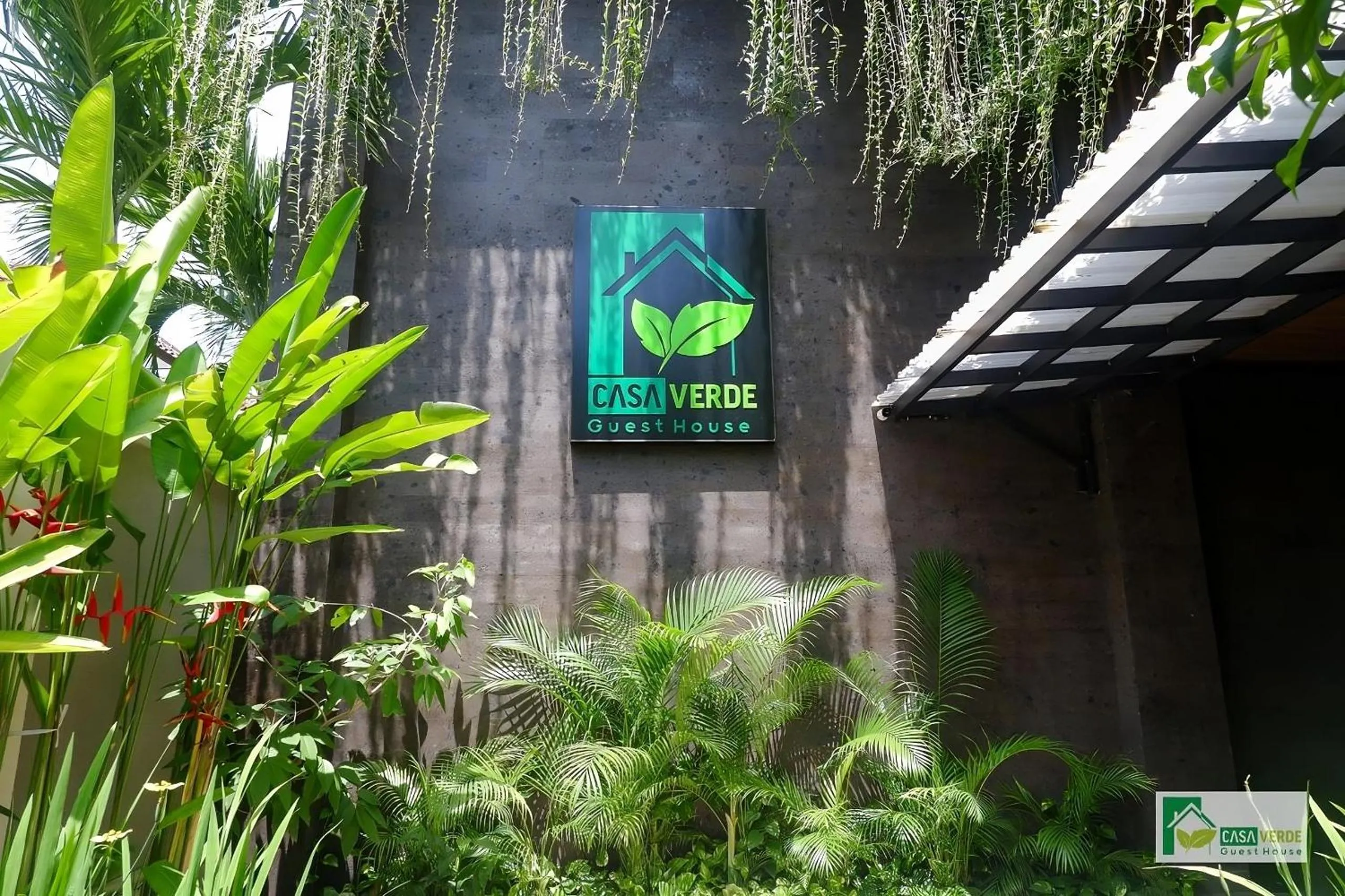 Logo/Certificate/Sign in Casa Verde Guesthouse