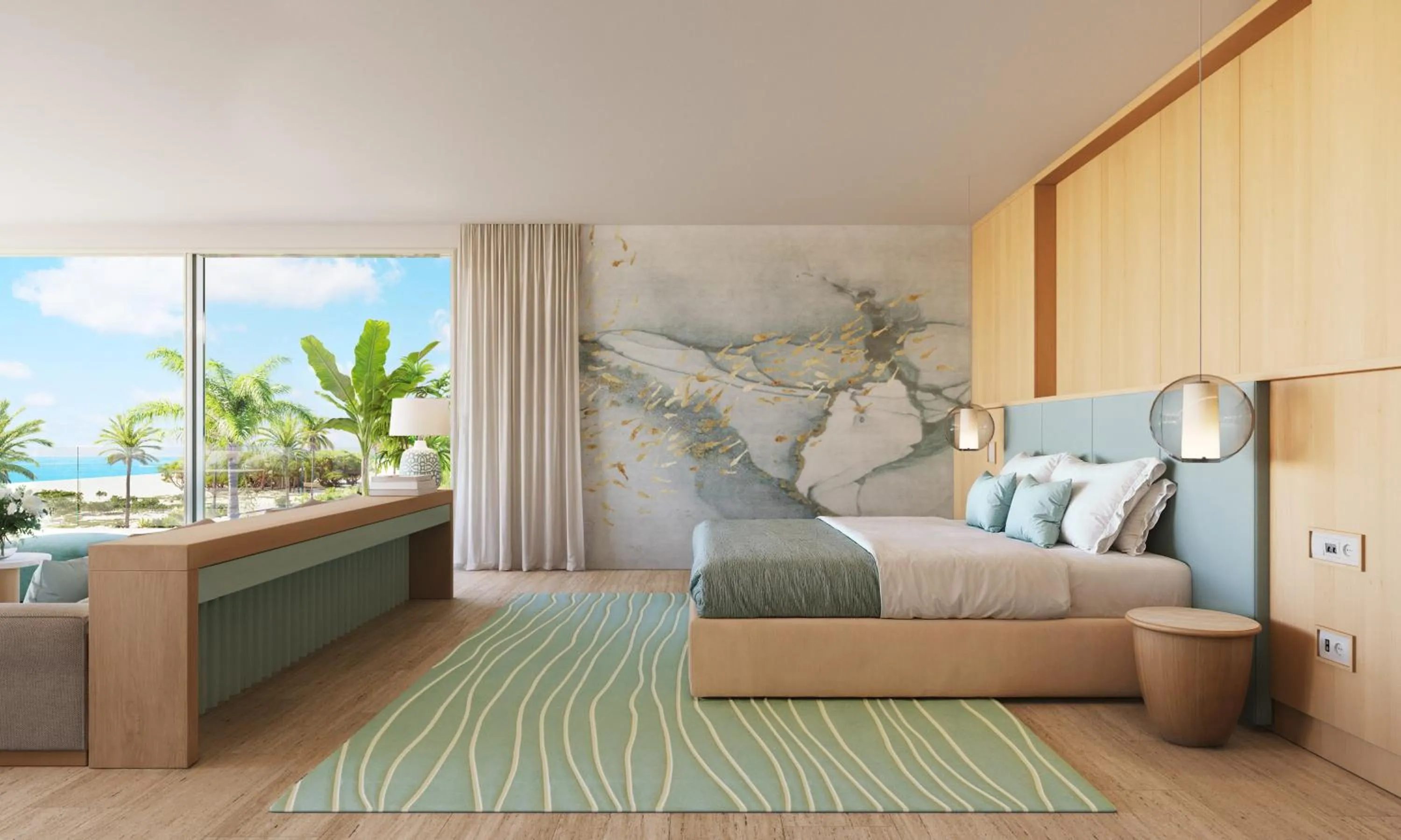 Bedroom, Bed in JOIA Aruba by Iberostar