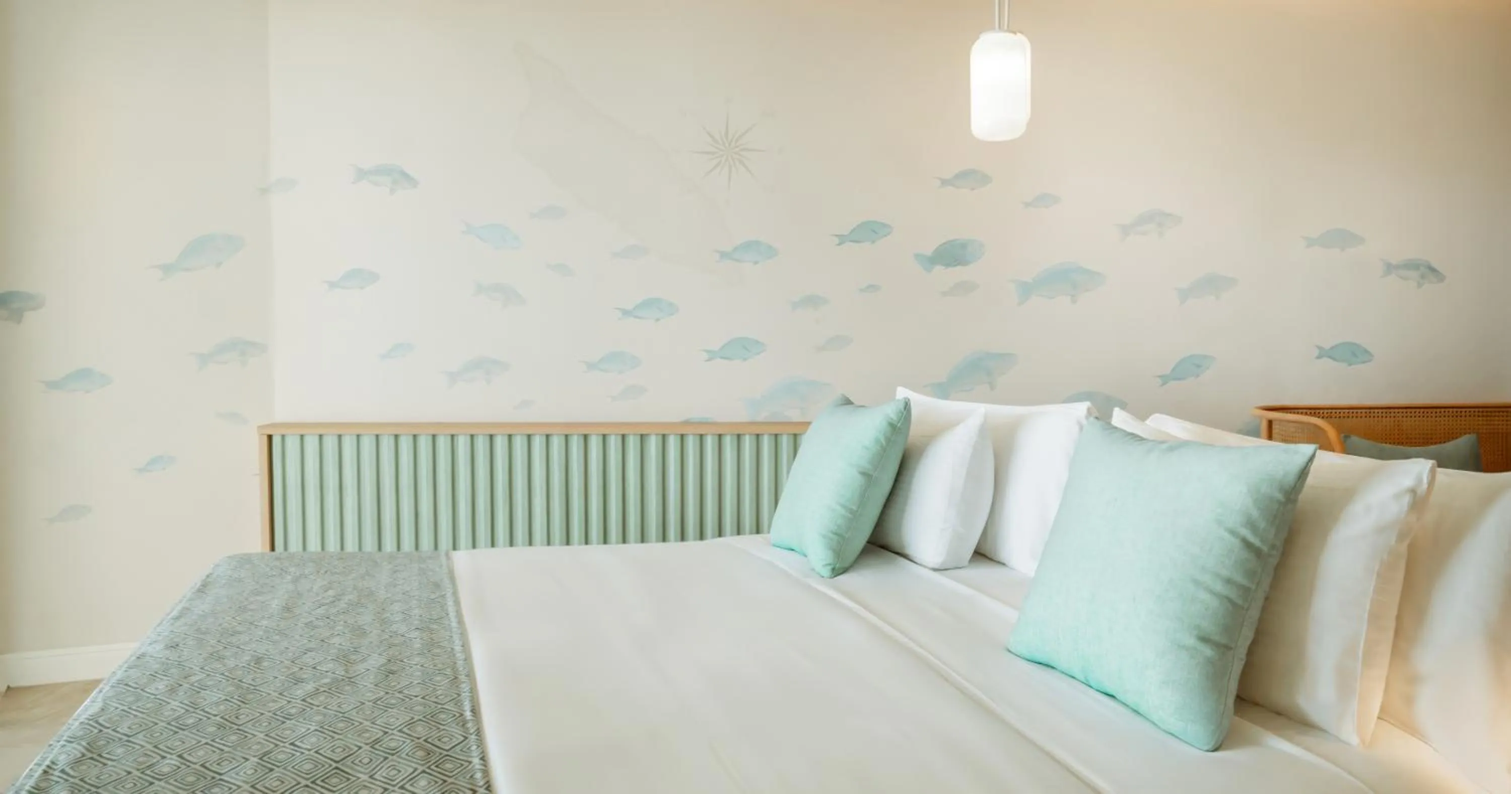 Bed in JOIA Aruba by Iberostar