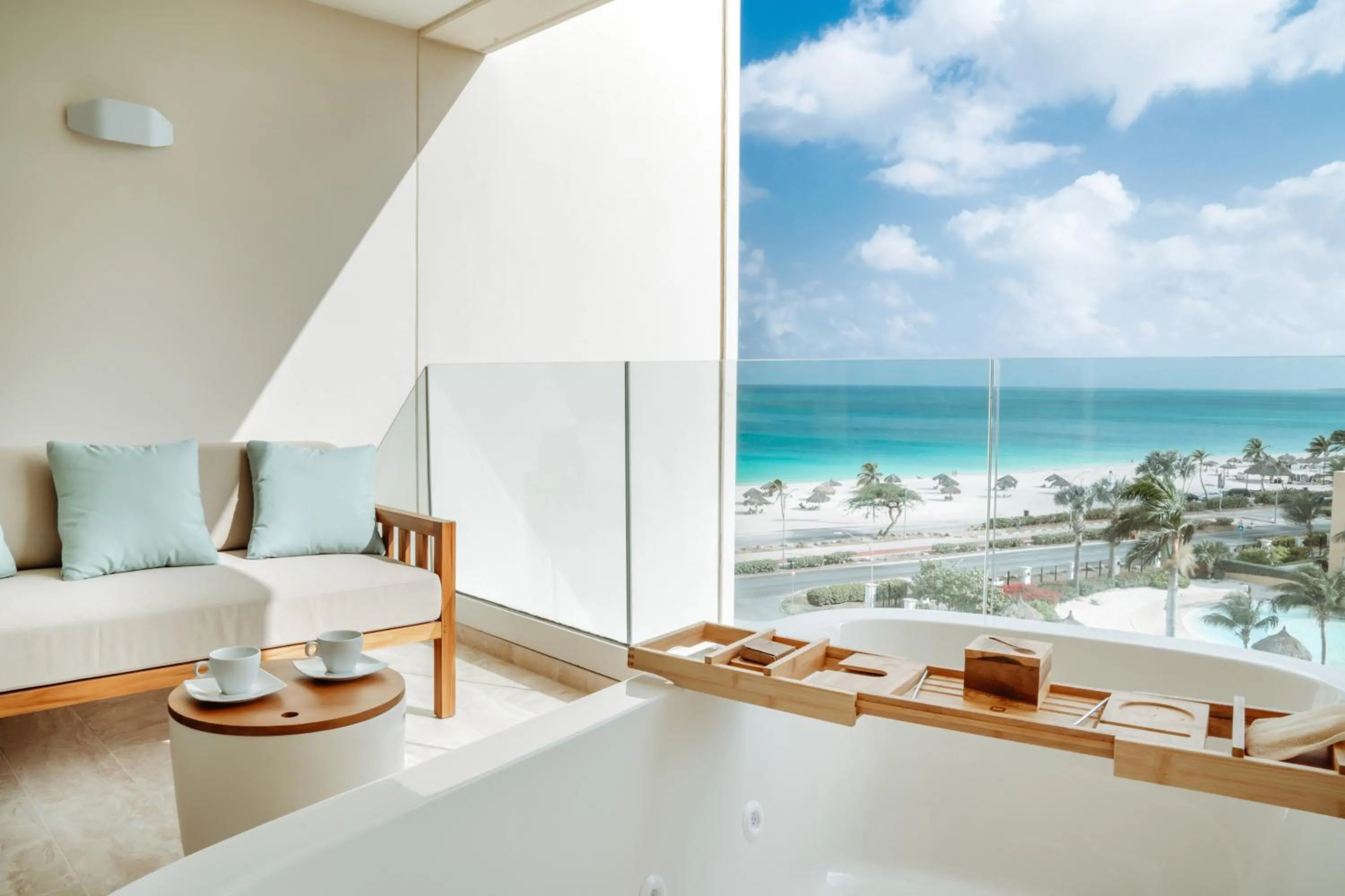 Bedroom in JOIA Aruba by Iberostar