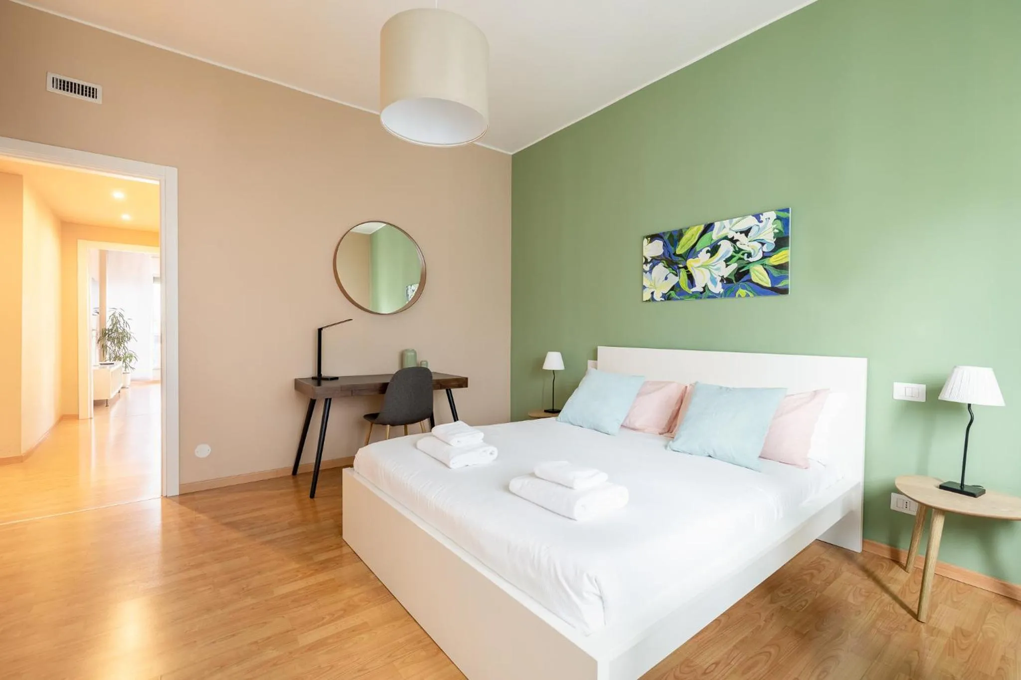 Bedroom, Bed in The Sixth Floor-Brera