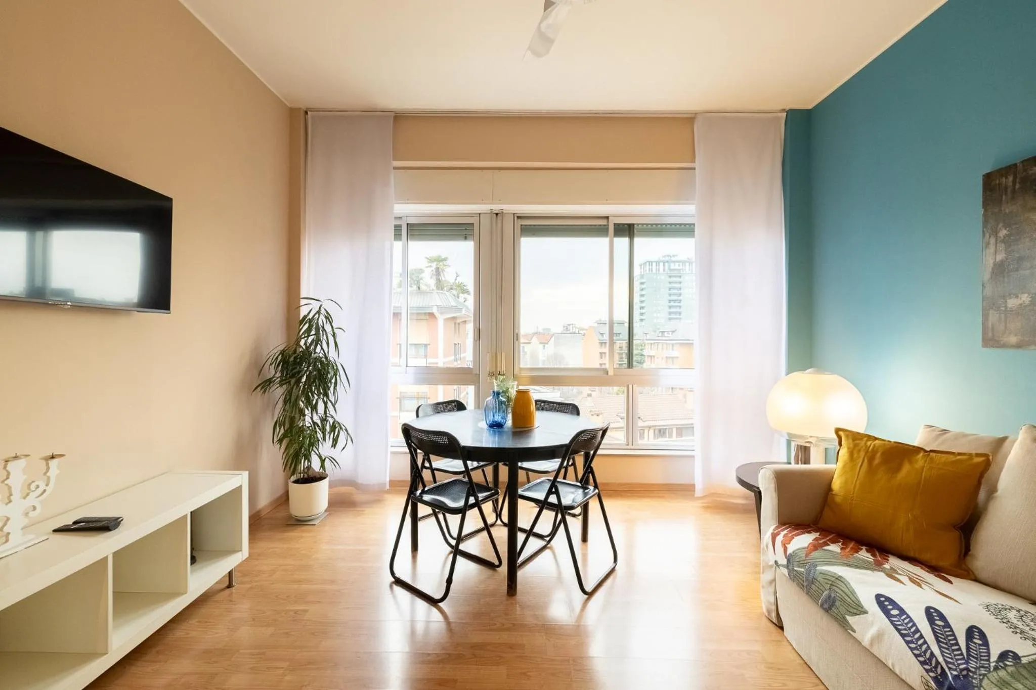 Living room in The Sixth Floor-Brera