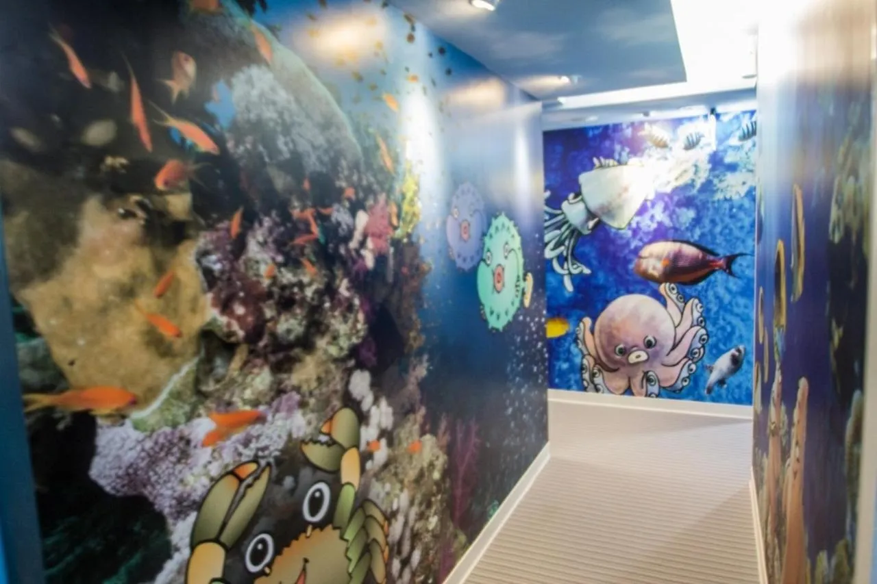 Decorative detail in Morwing Hotel - Ocean