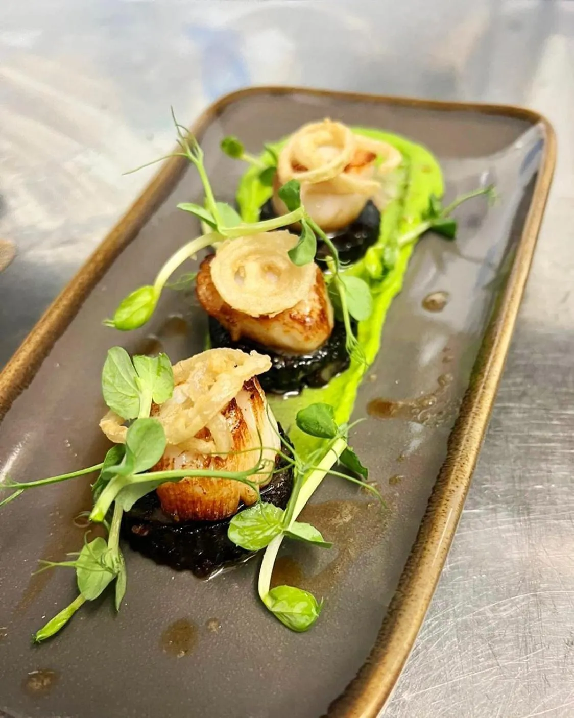 Food close-up in The Black Swan Inn