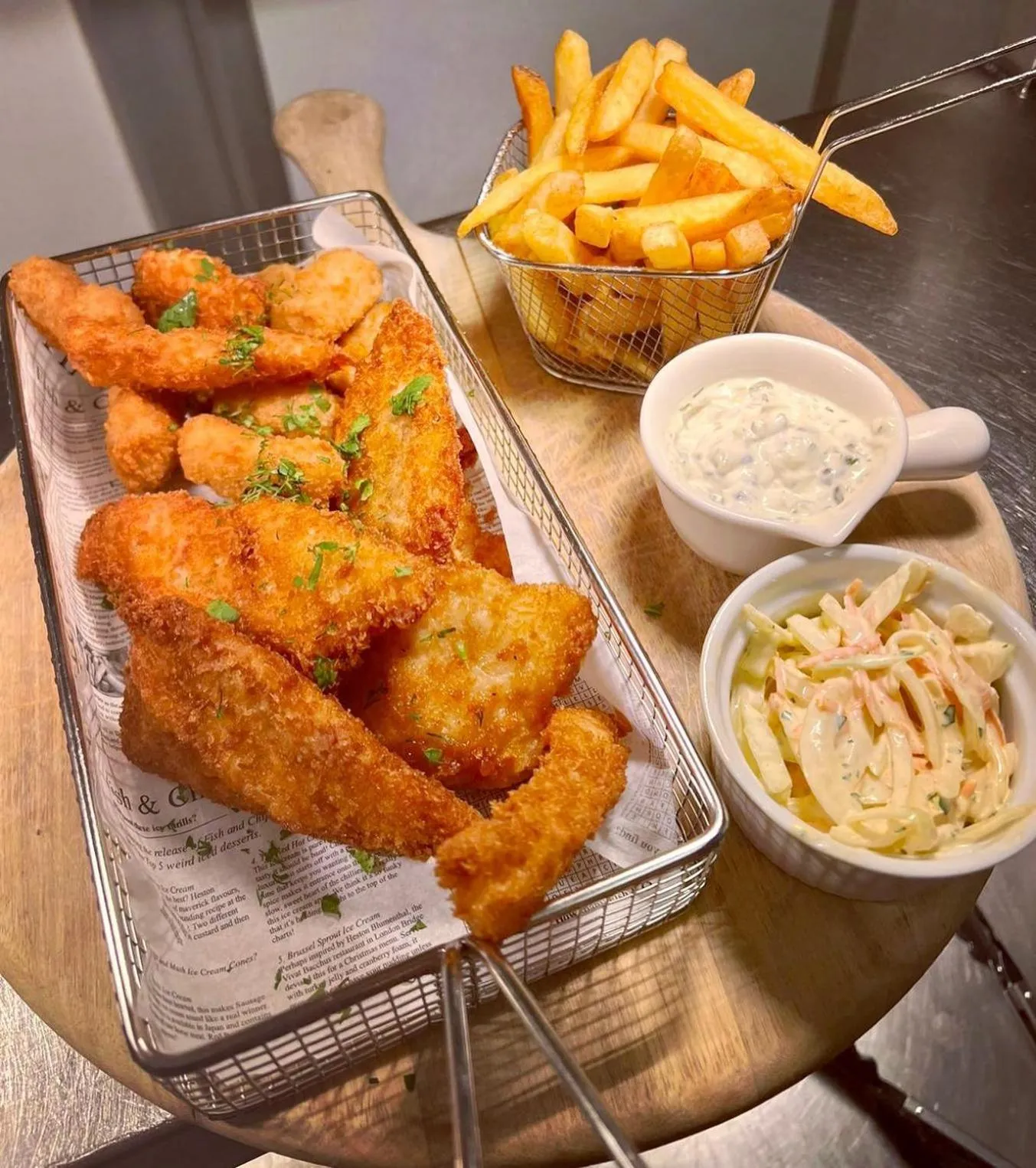 Food close-up in The Black Swan Inn