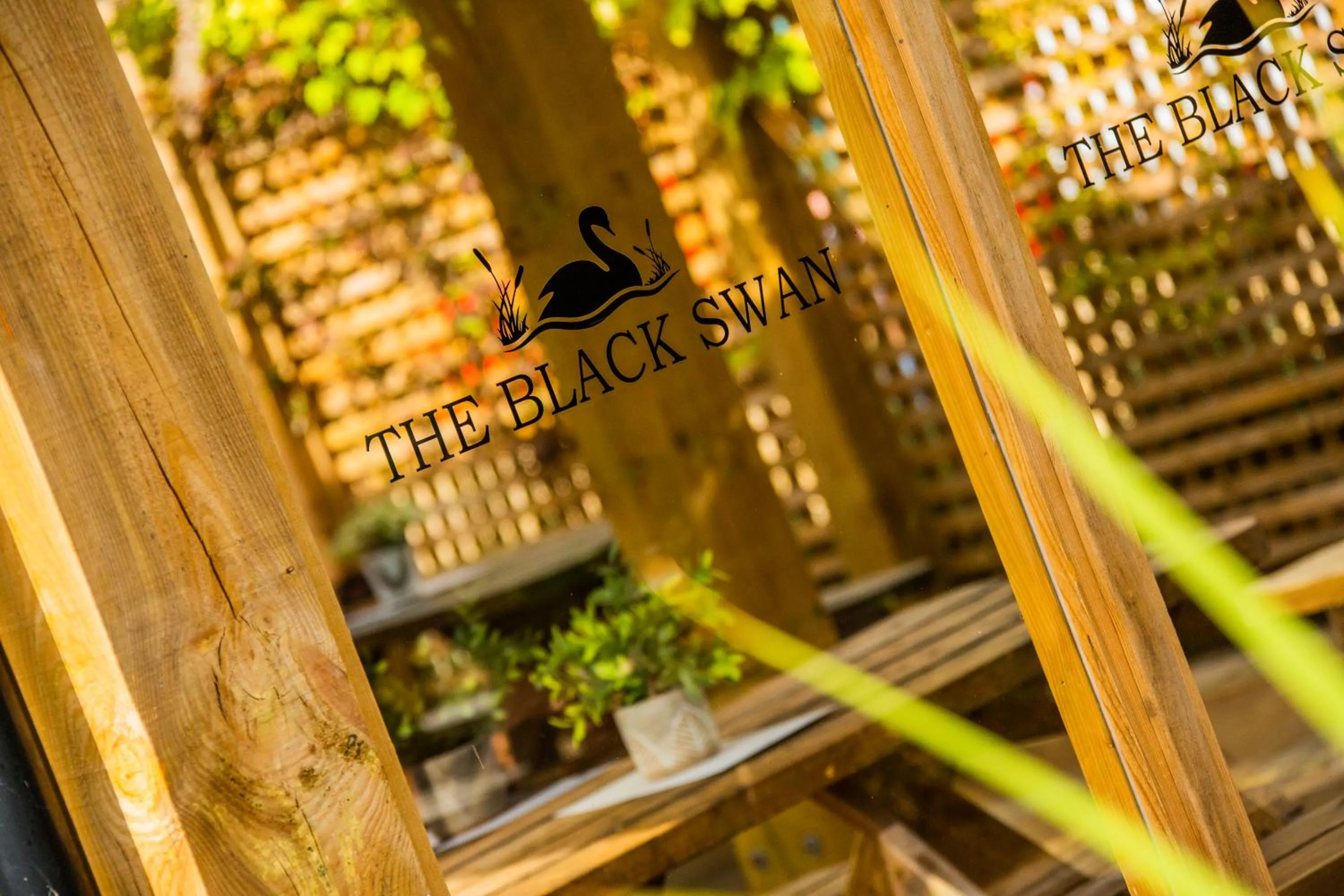 Garden in The Black Swan Inn