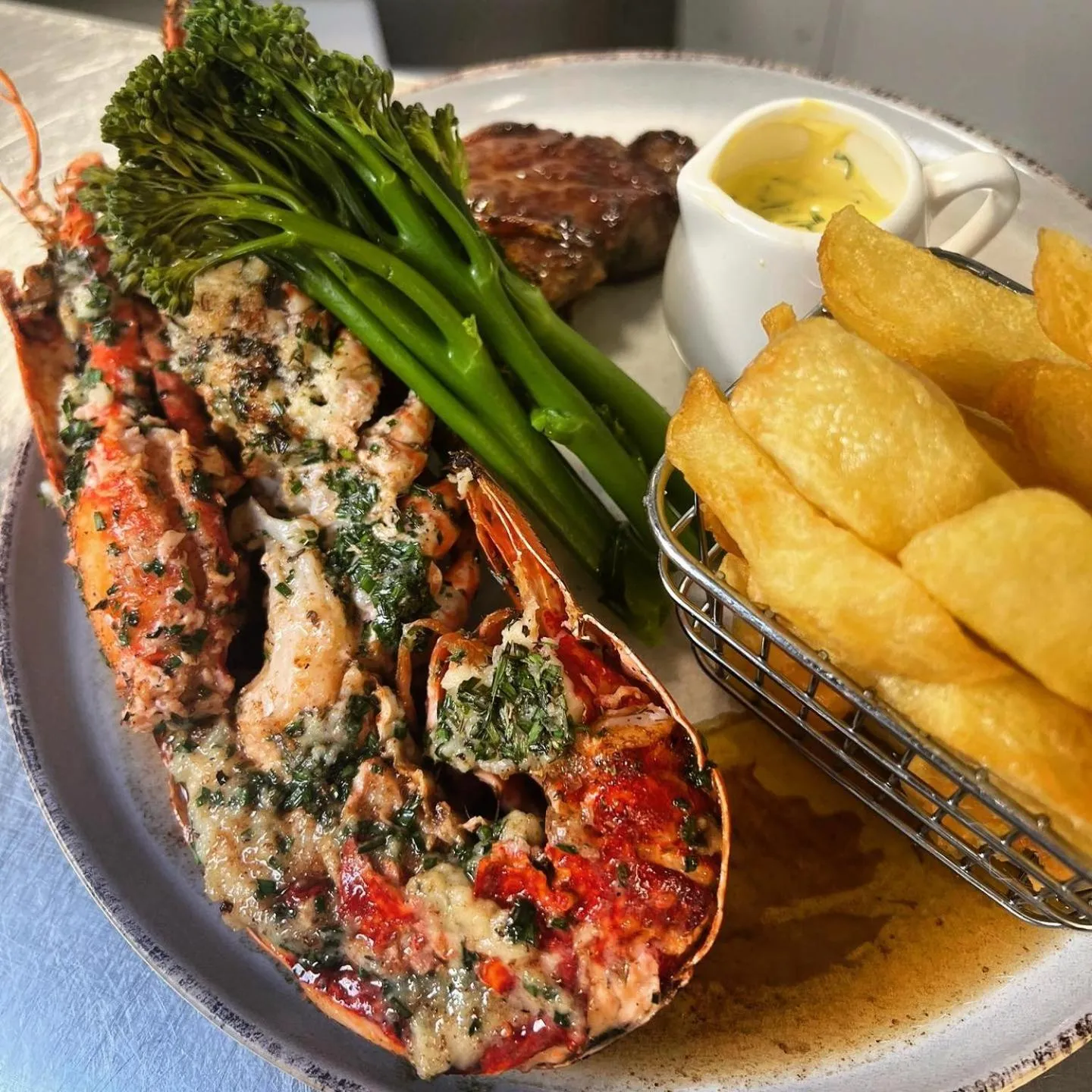 Food close-up in The Black Swan Inn