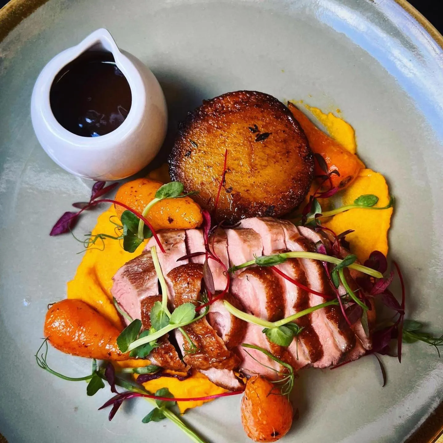 Food close-up in The Black Swan Inn