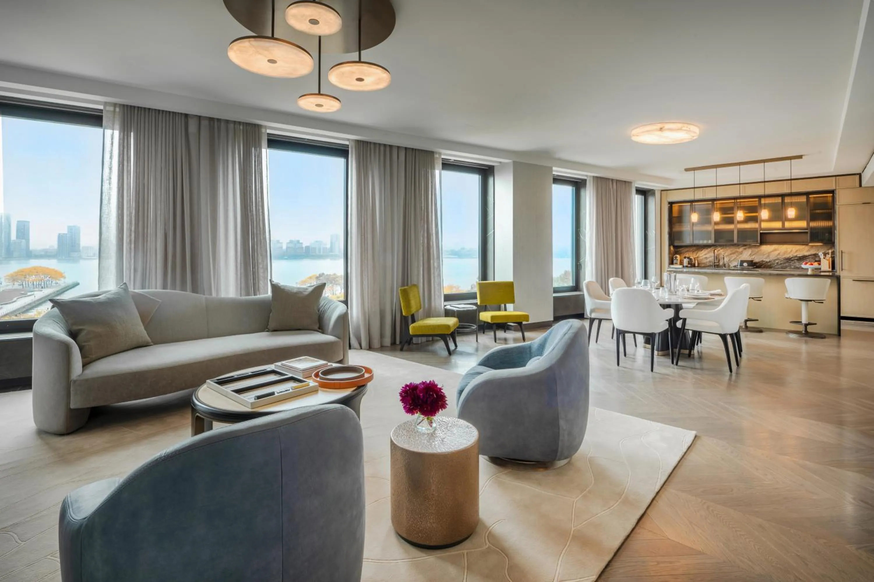 Living room in Maison Hudson