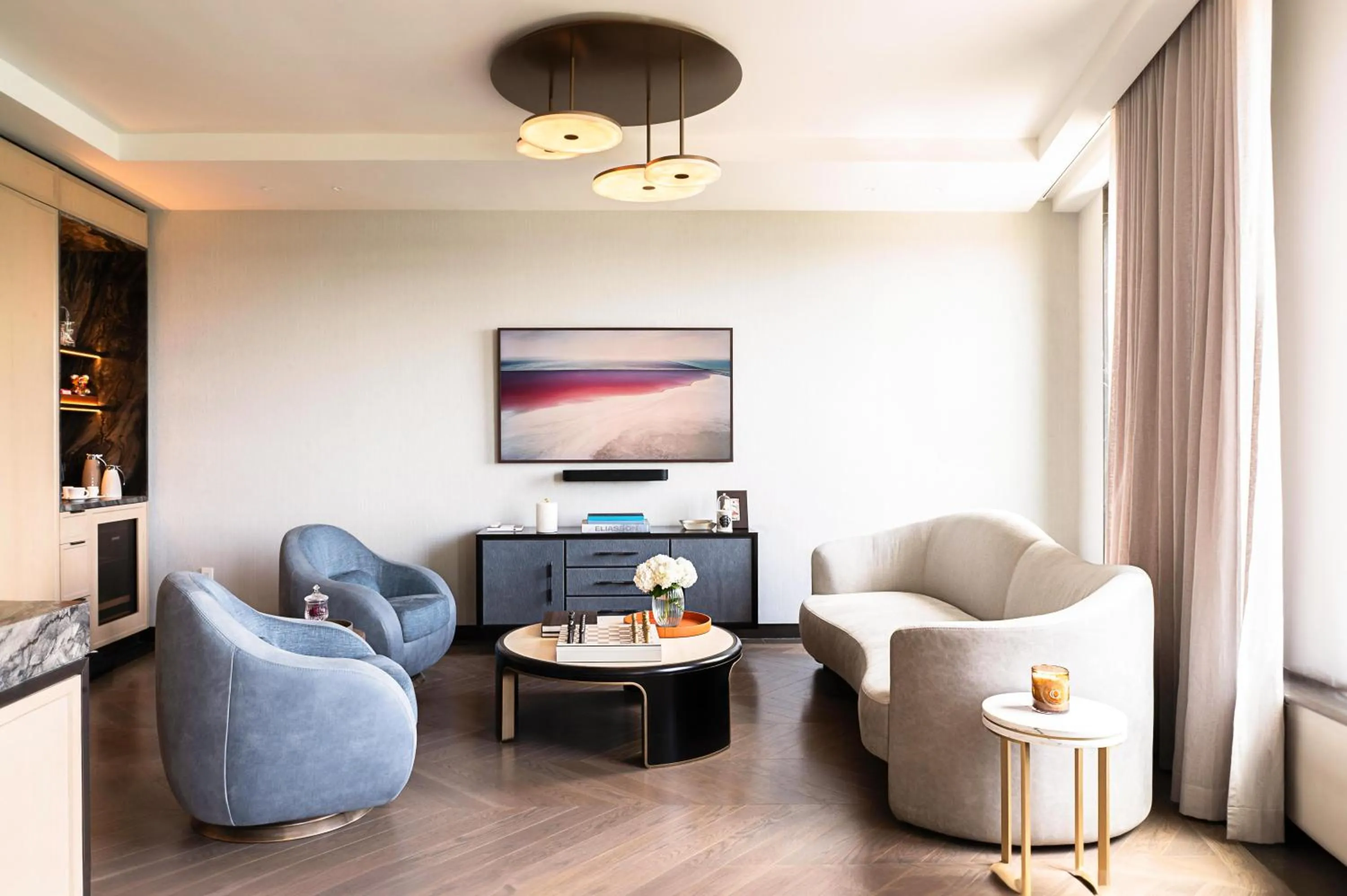 Living room in Maison Hudson