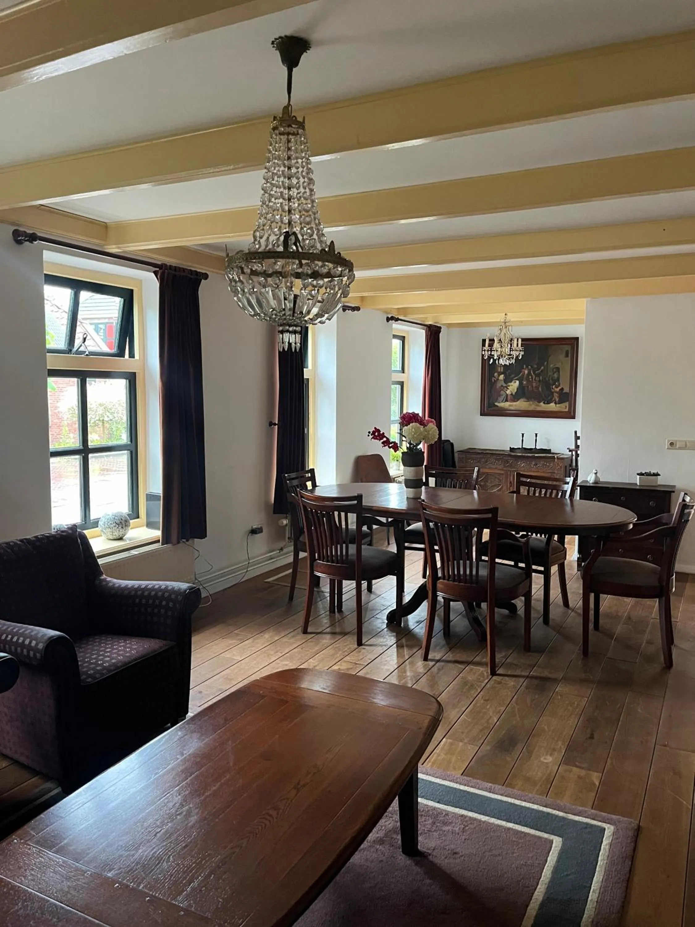 Dining area in Hotel Waddengenot