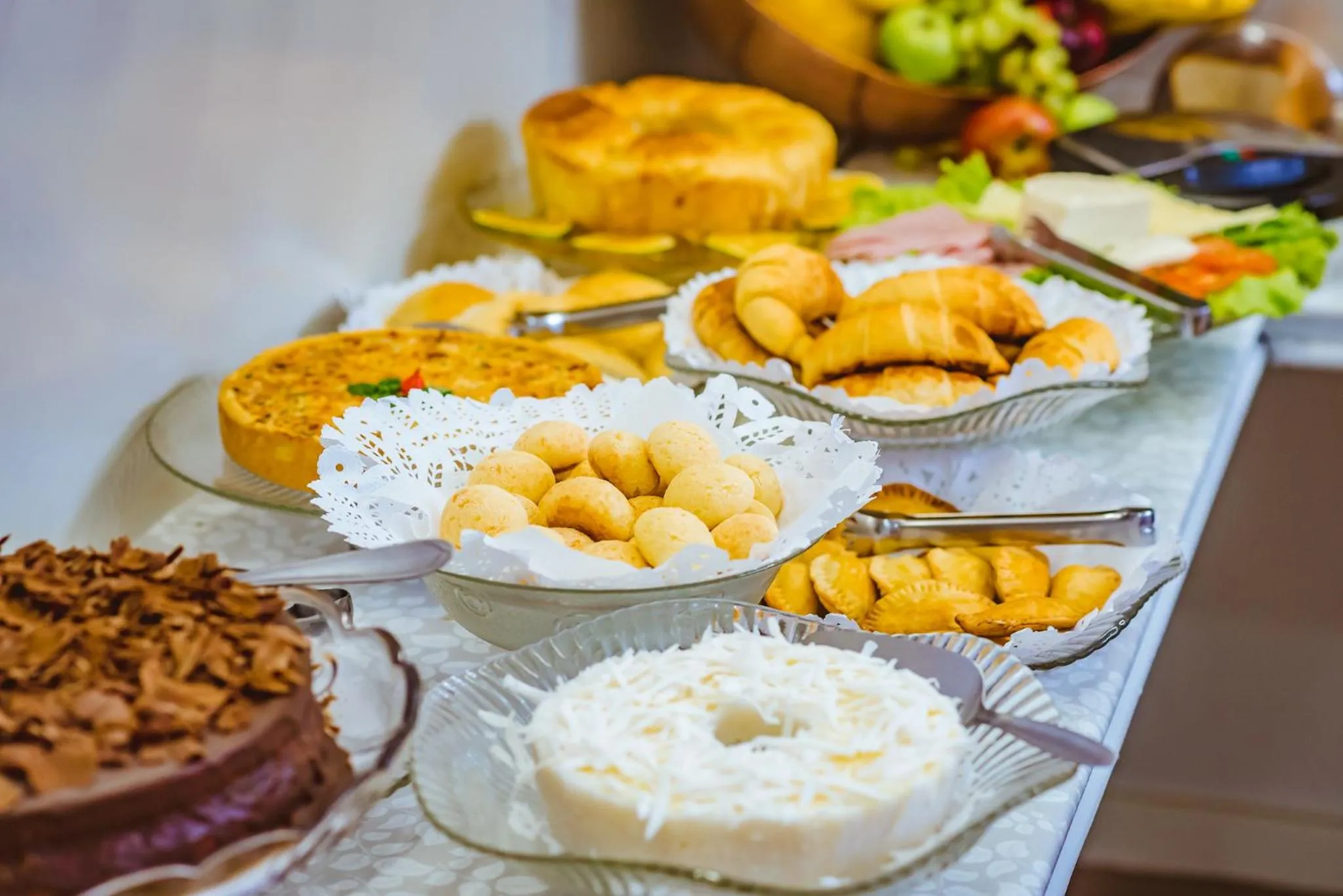 Buffet breakfast in Cafezal Palace Hotel