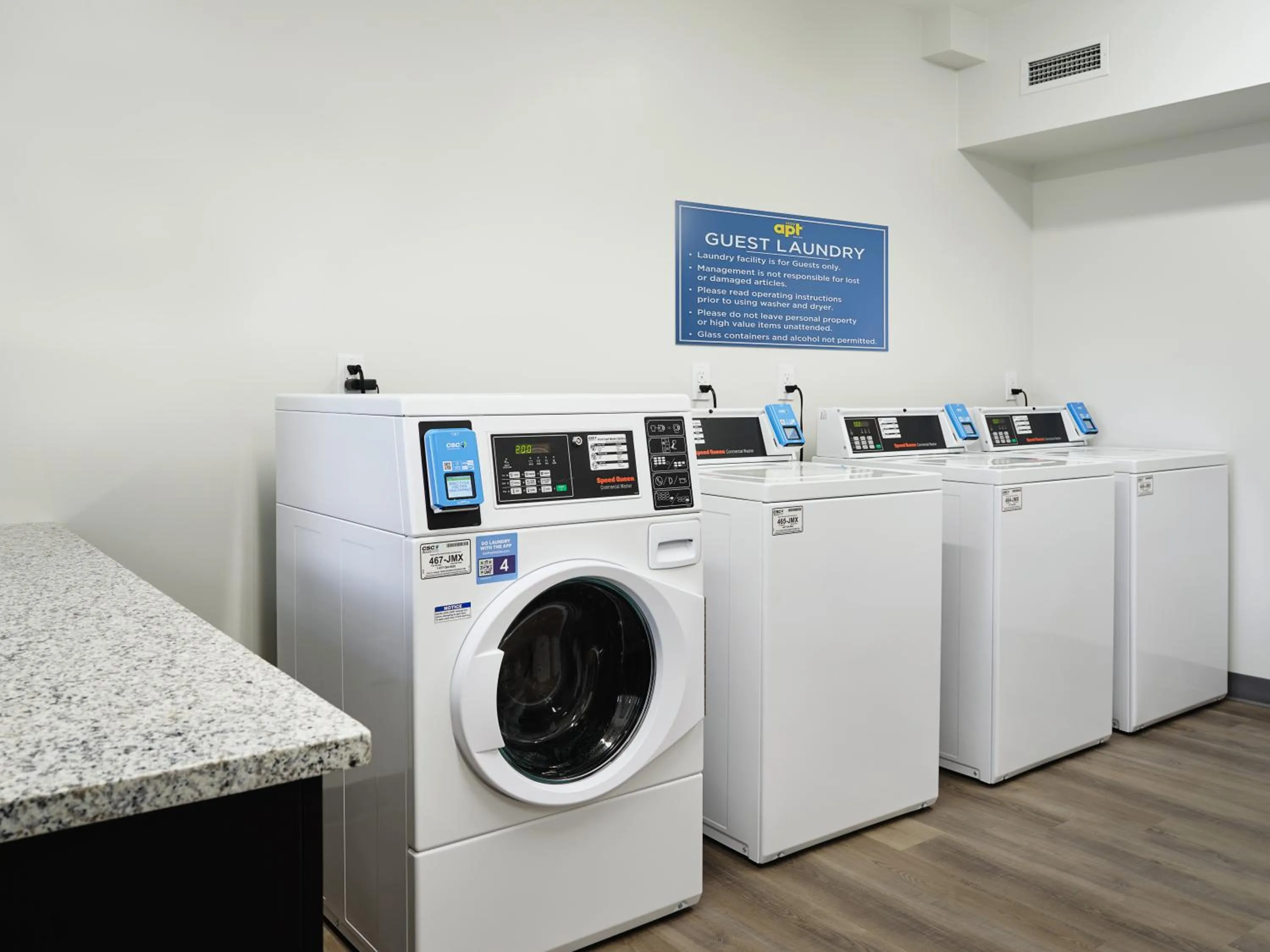 washing machine in stayAPT Suites Memphis-Cordova/Wolfchase Galleria