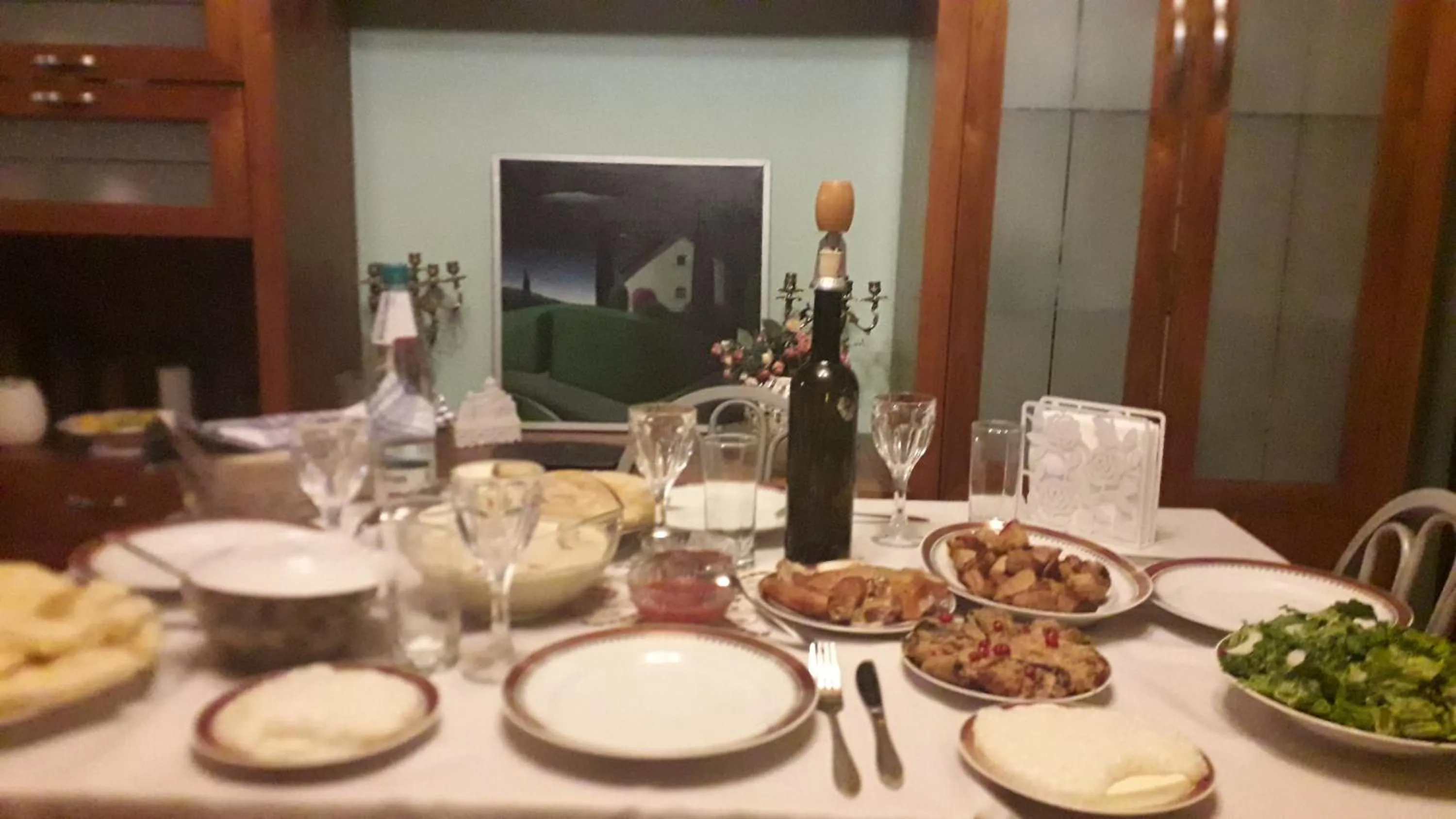 Dinner in Kutaisi Center Guesthouse