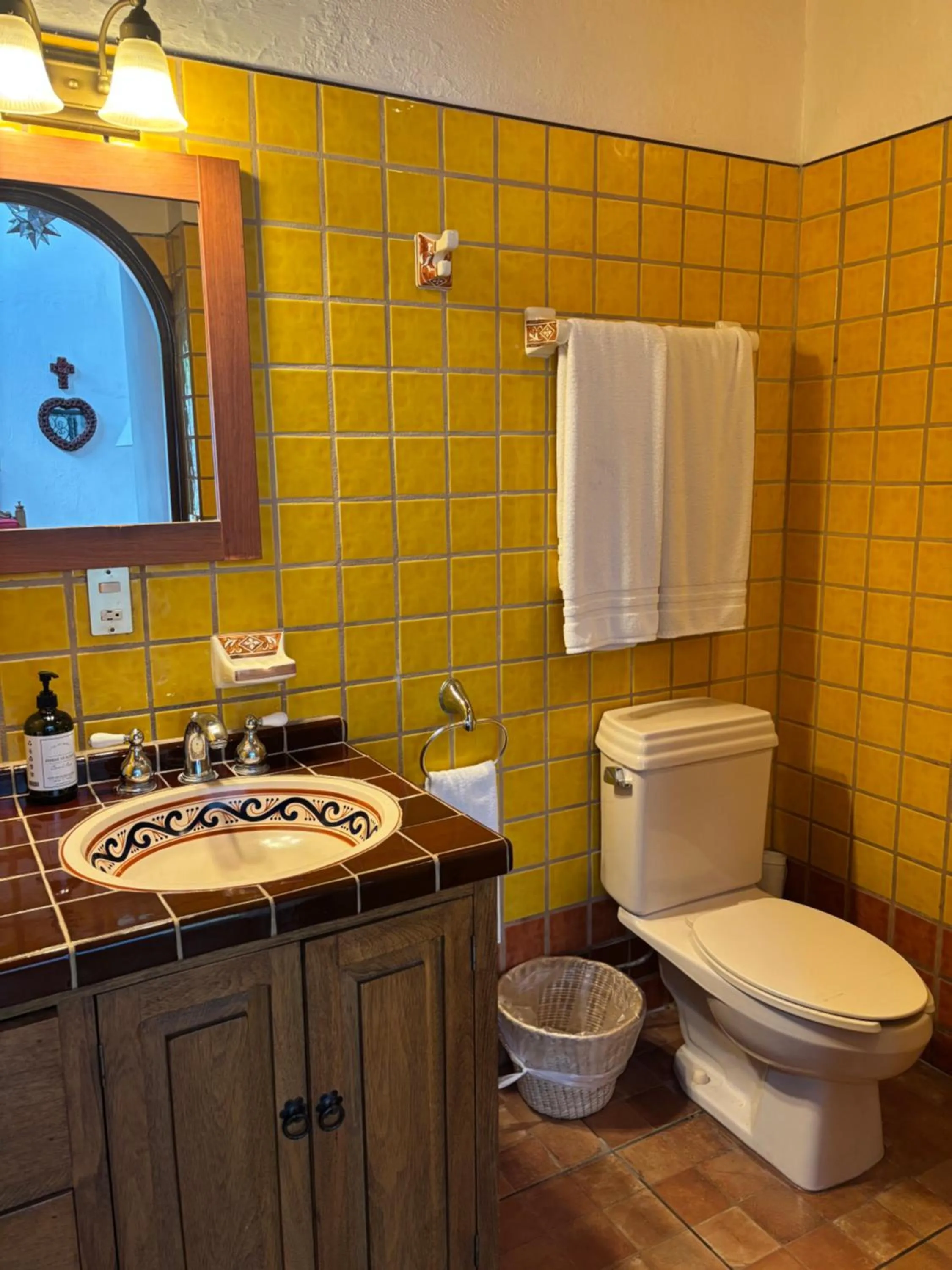 Toilet in Quinta Don Jose Boutique Hotel