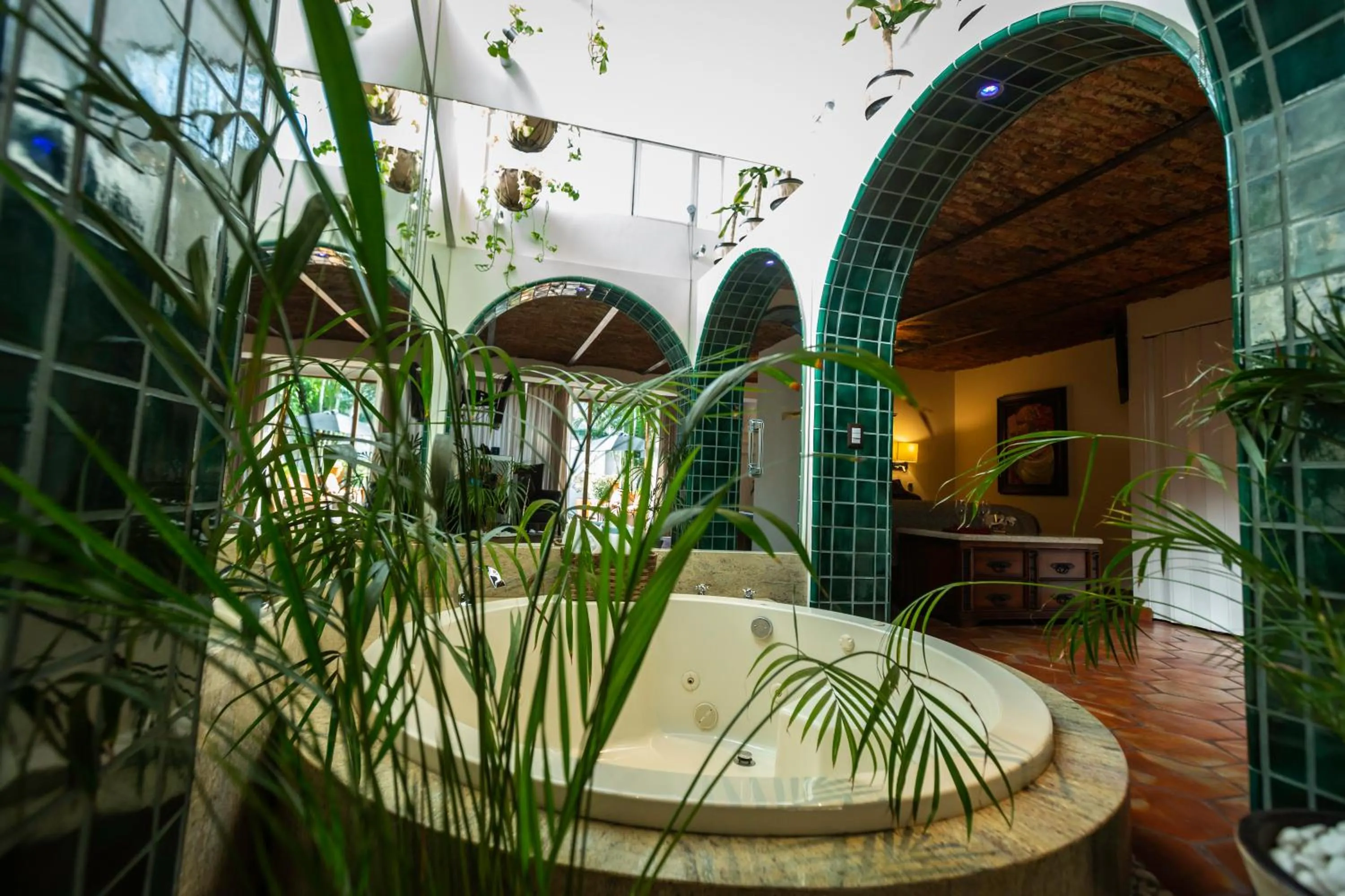 Hot Tub in Quinta Don Jose Boutique Hotel