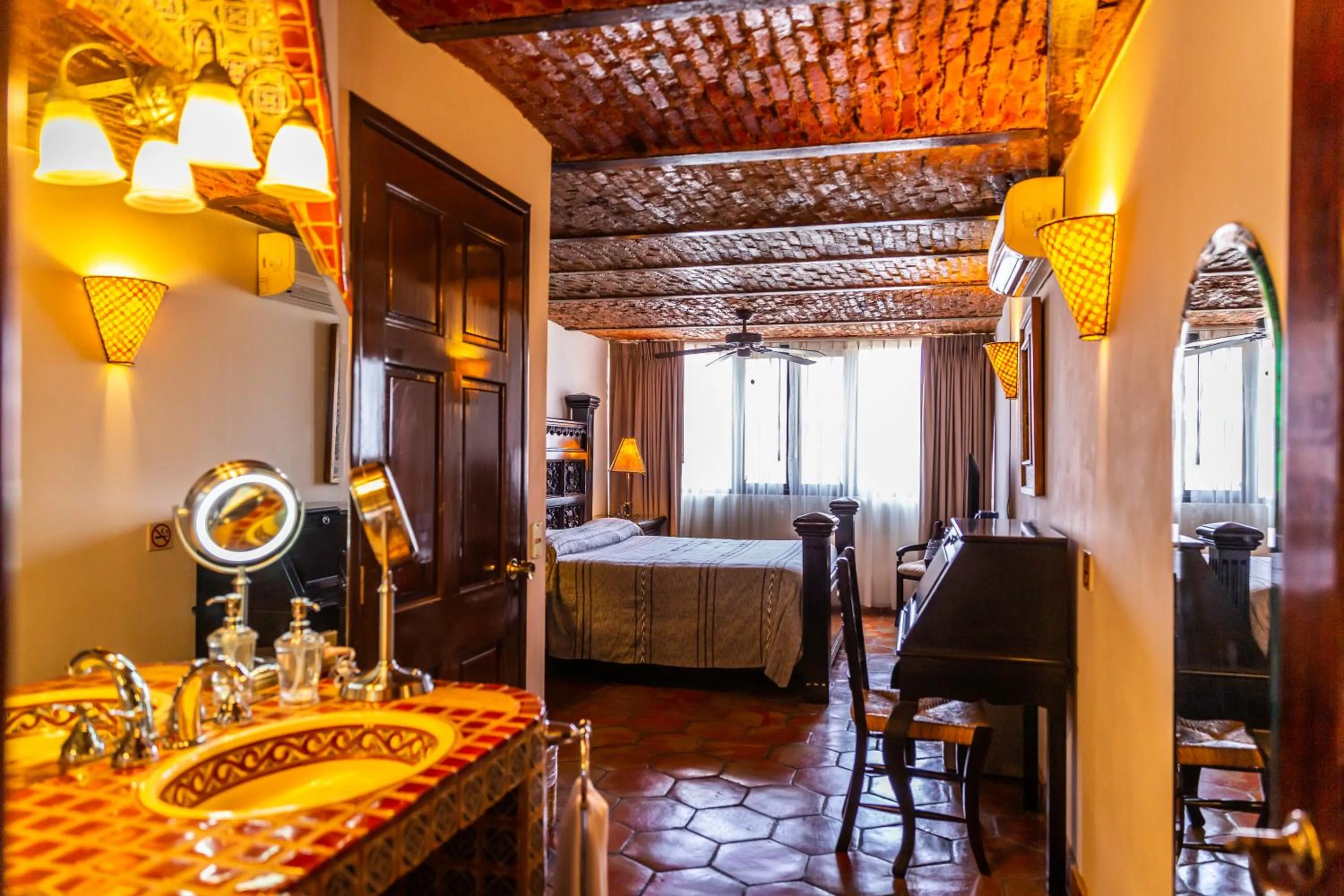 Bed in Quinta Don Jose Boutique Hotel