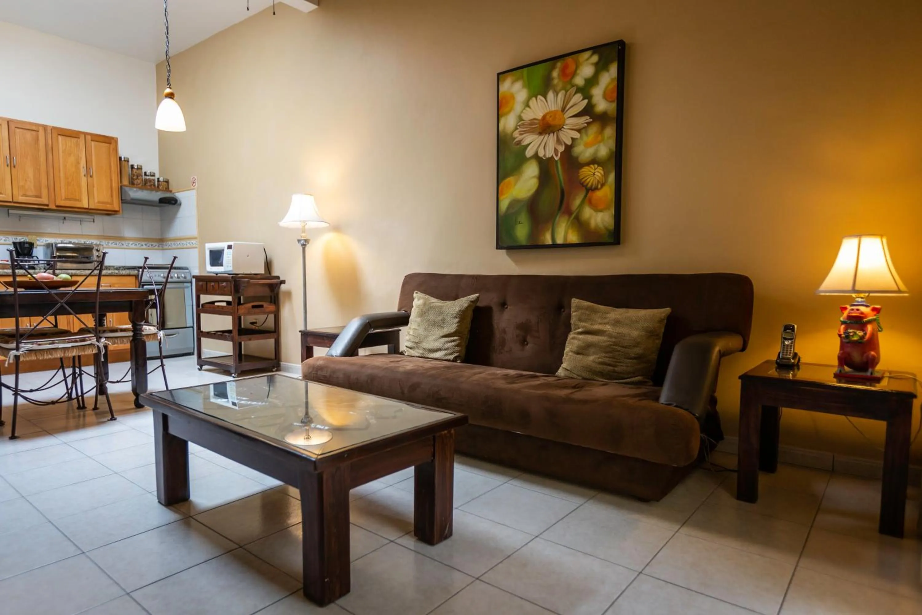 Living room in Quinta Don Jose Boutique Hotel