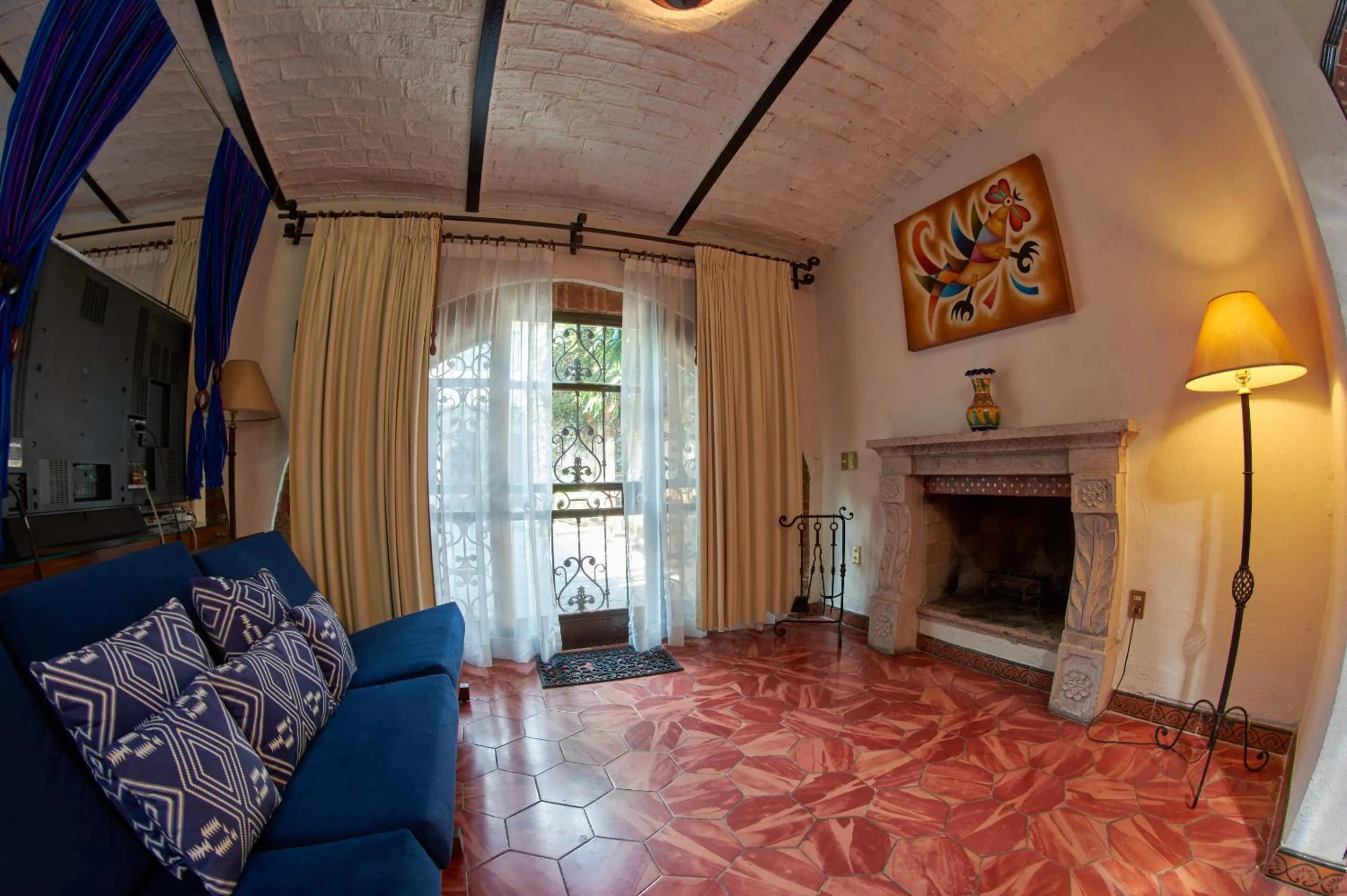 Living room in Quinta Don Jose Boutique Hotel