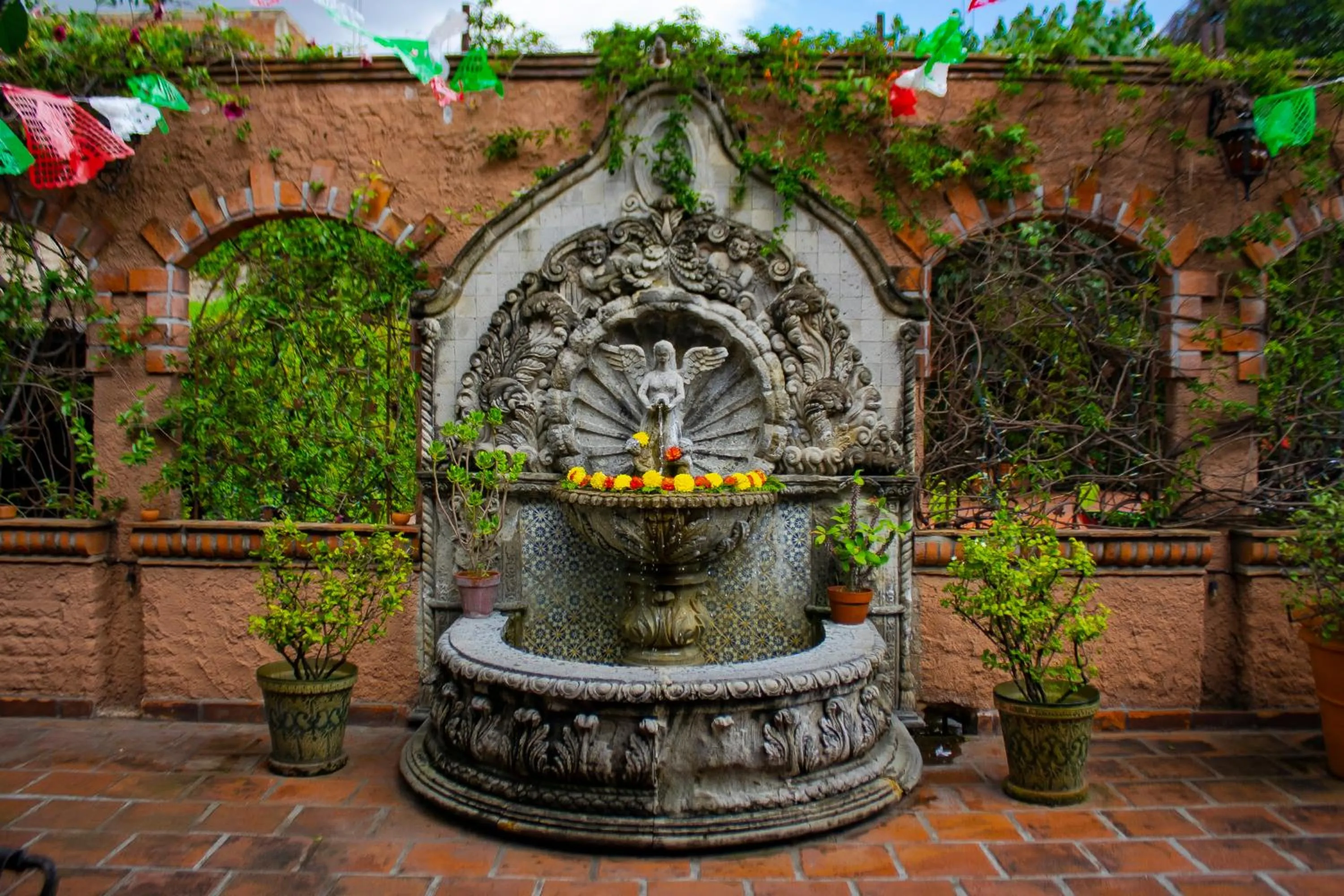 Patio in Quinta Don Jose Boutique Hotel