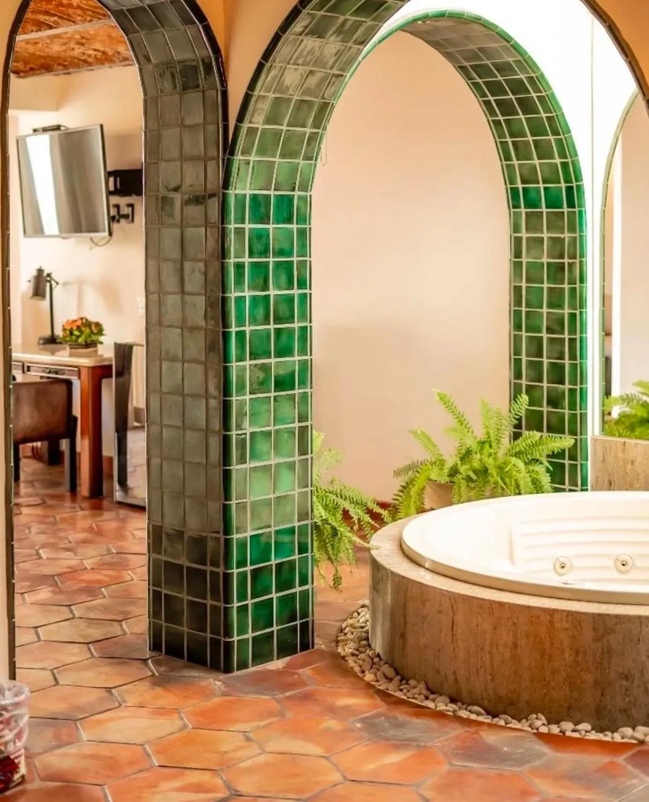 Hot Tub in Quinta Don Jose Boutique Hotel