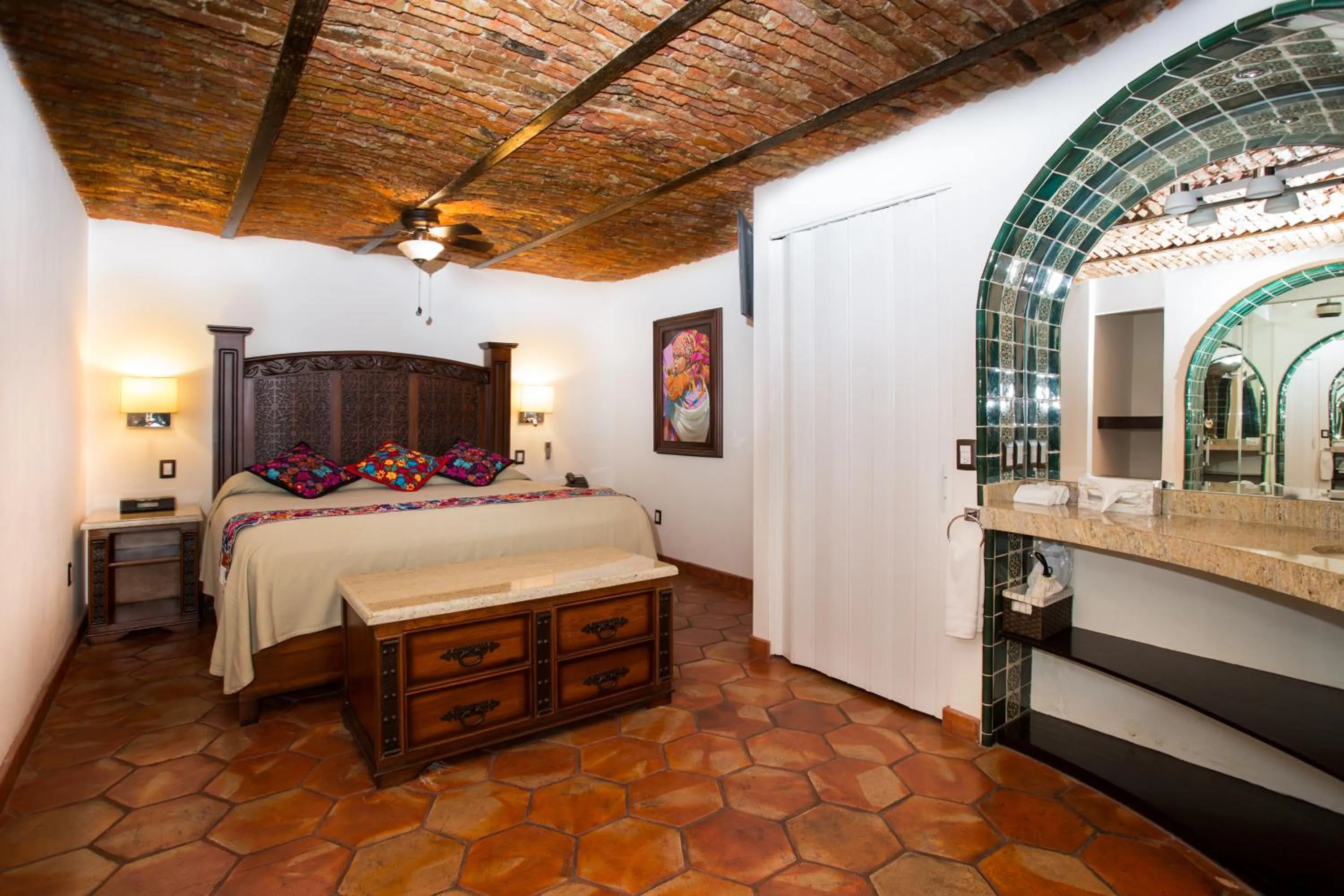 Bed in Quinta Don Jose Boutique Hotel