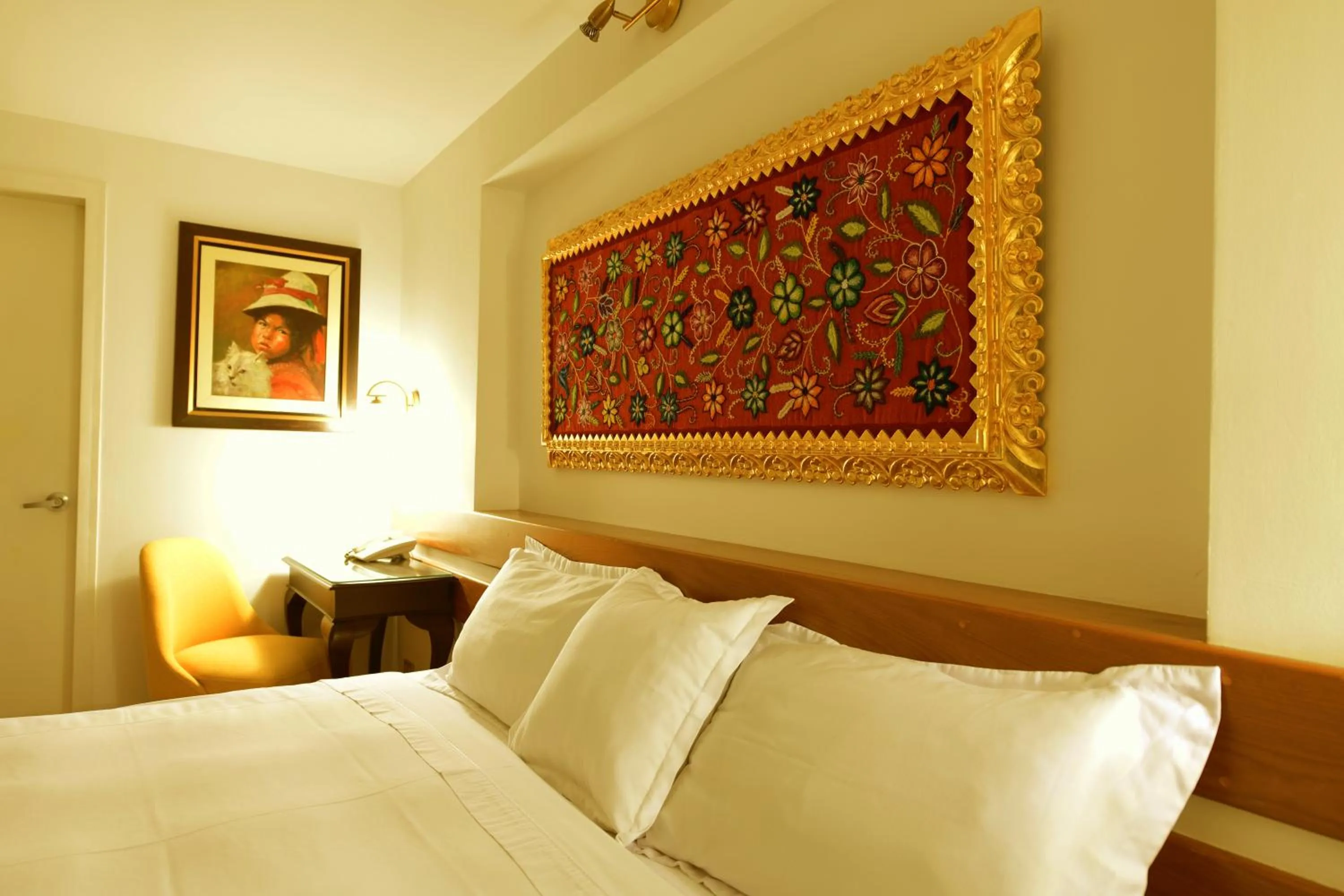 Bed in Tandapata Boutique Hotel