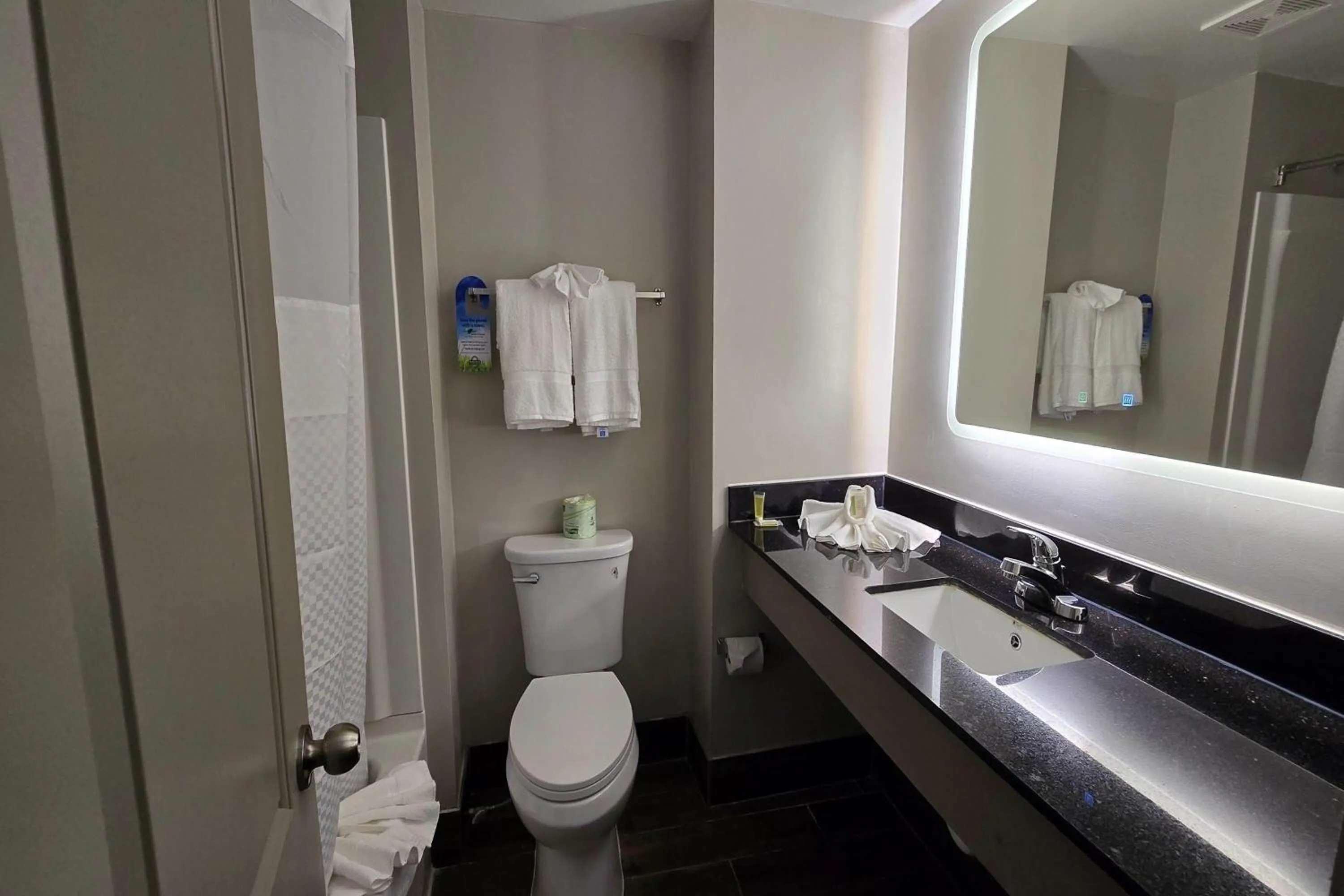 Bathroom in Days Inn by Wyndham Manassas Battlefield