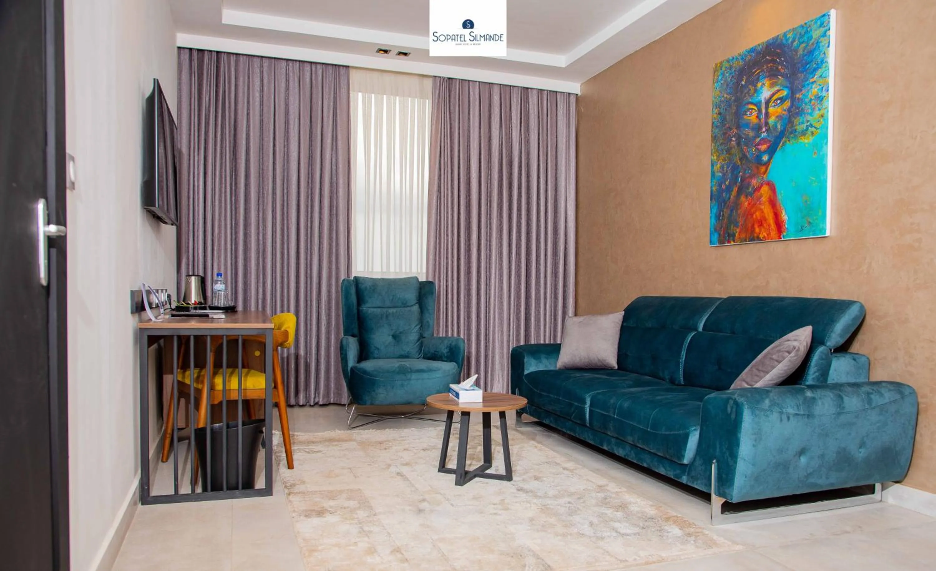 Seating area in Sopatel Silmandé