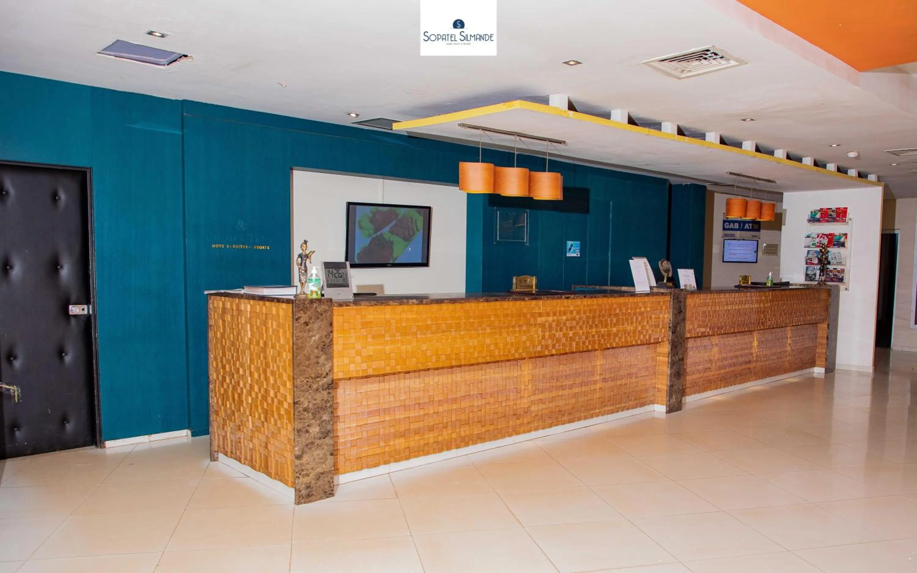 Lobby or reception in Sopatel Silmandé