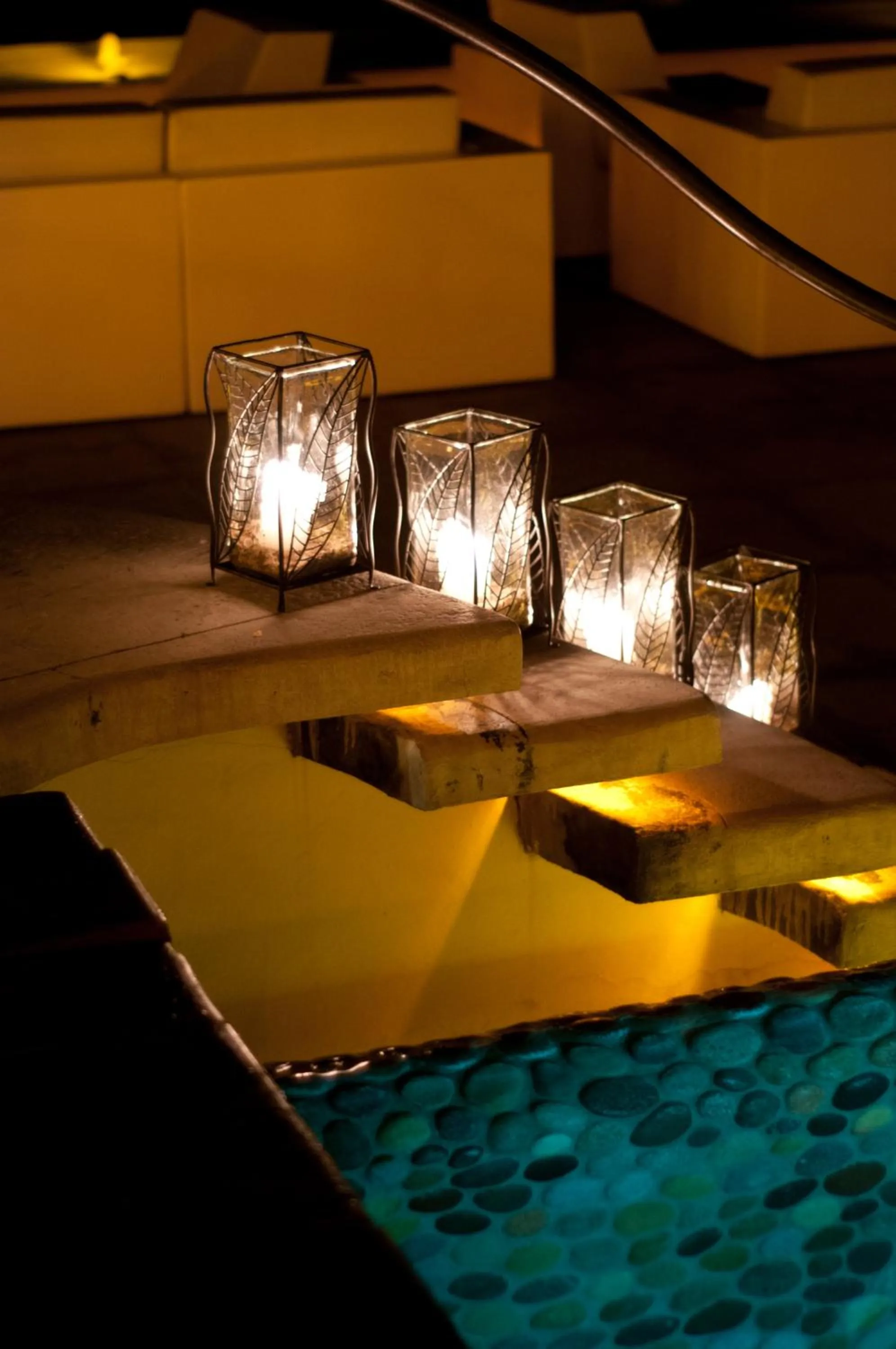 Decorative detail in Tentaciones Hotel & Lounge Pool - Adults Only