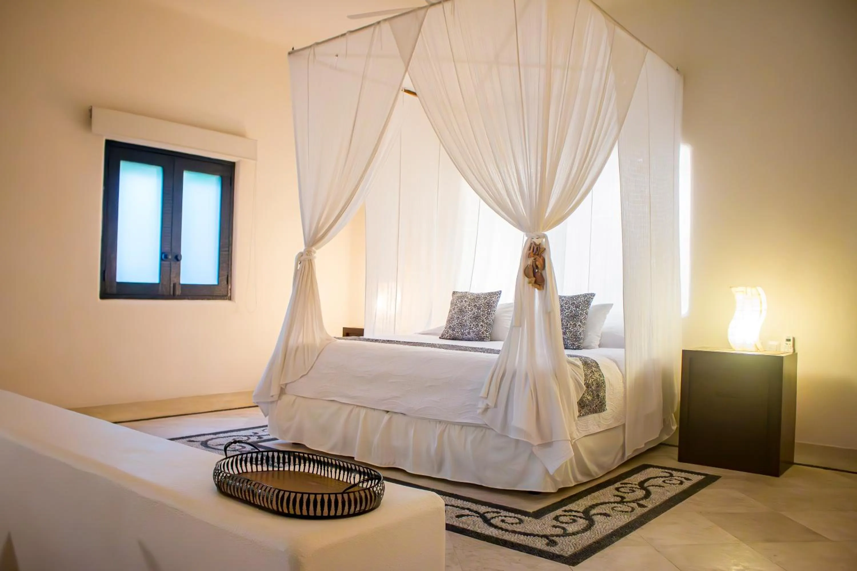 Bed in Tentaciones Hotel & Lounge Pool - Adults Only