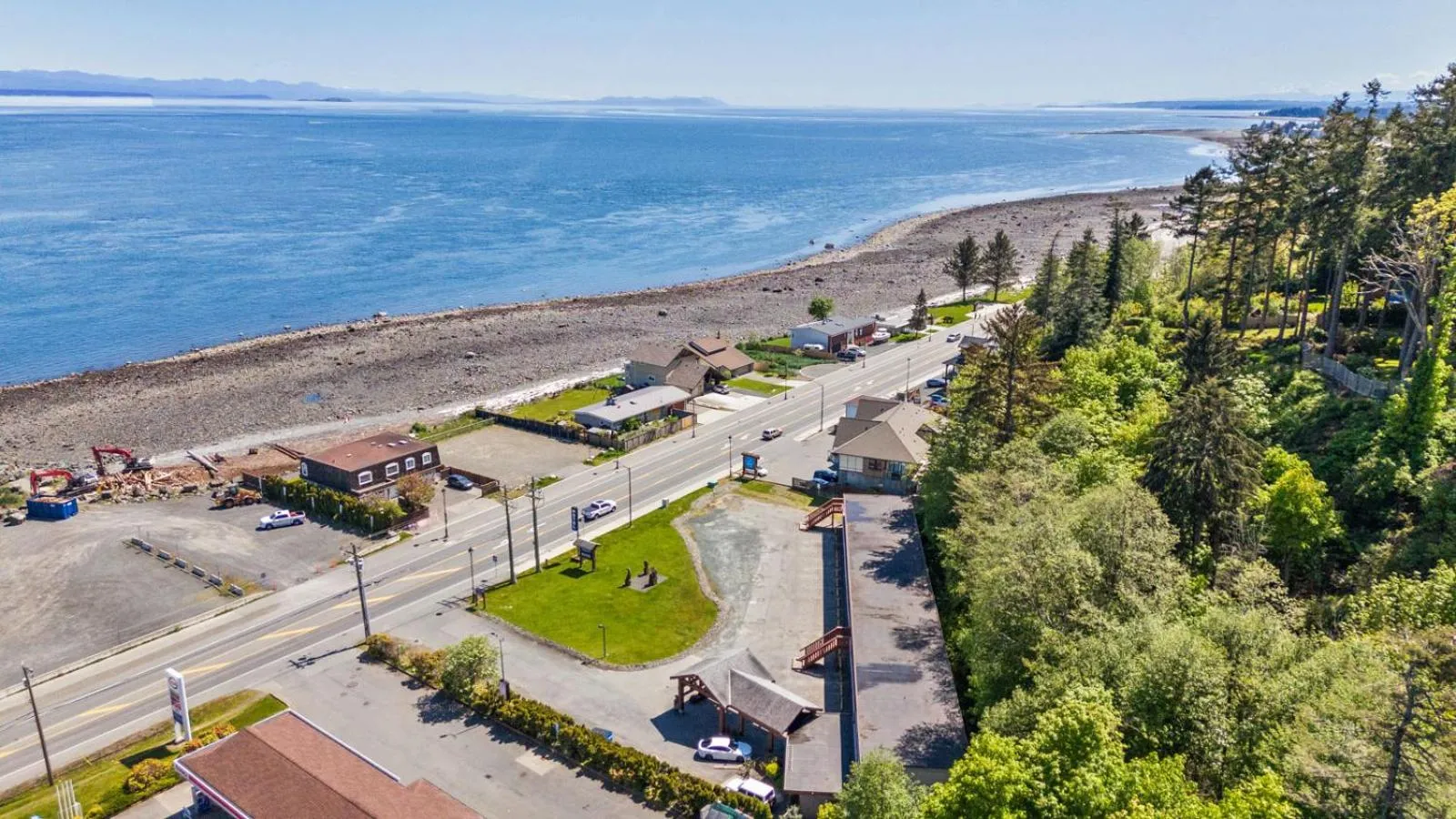 Bird's eye view in Big Rock Motel