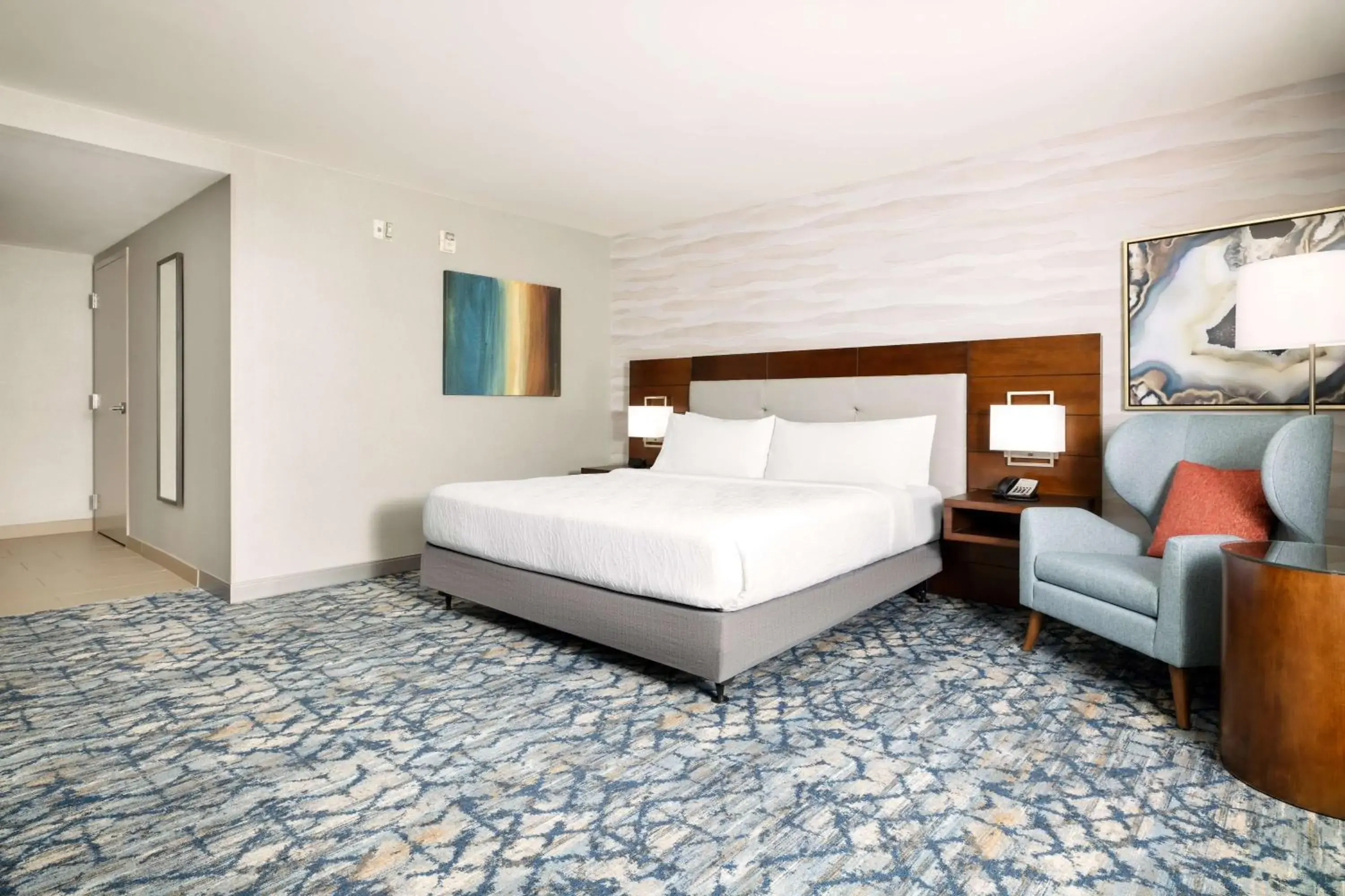 King Suite - Disability Access Hearing Accessible Roll-In Shower in Hilton Garden Inn Palo Alto King Suite - Disability Access Hearing Accessible Roll-In Shower in Hilton Garden Inn Palo Alto