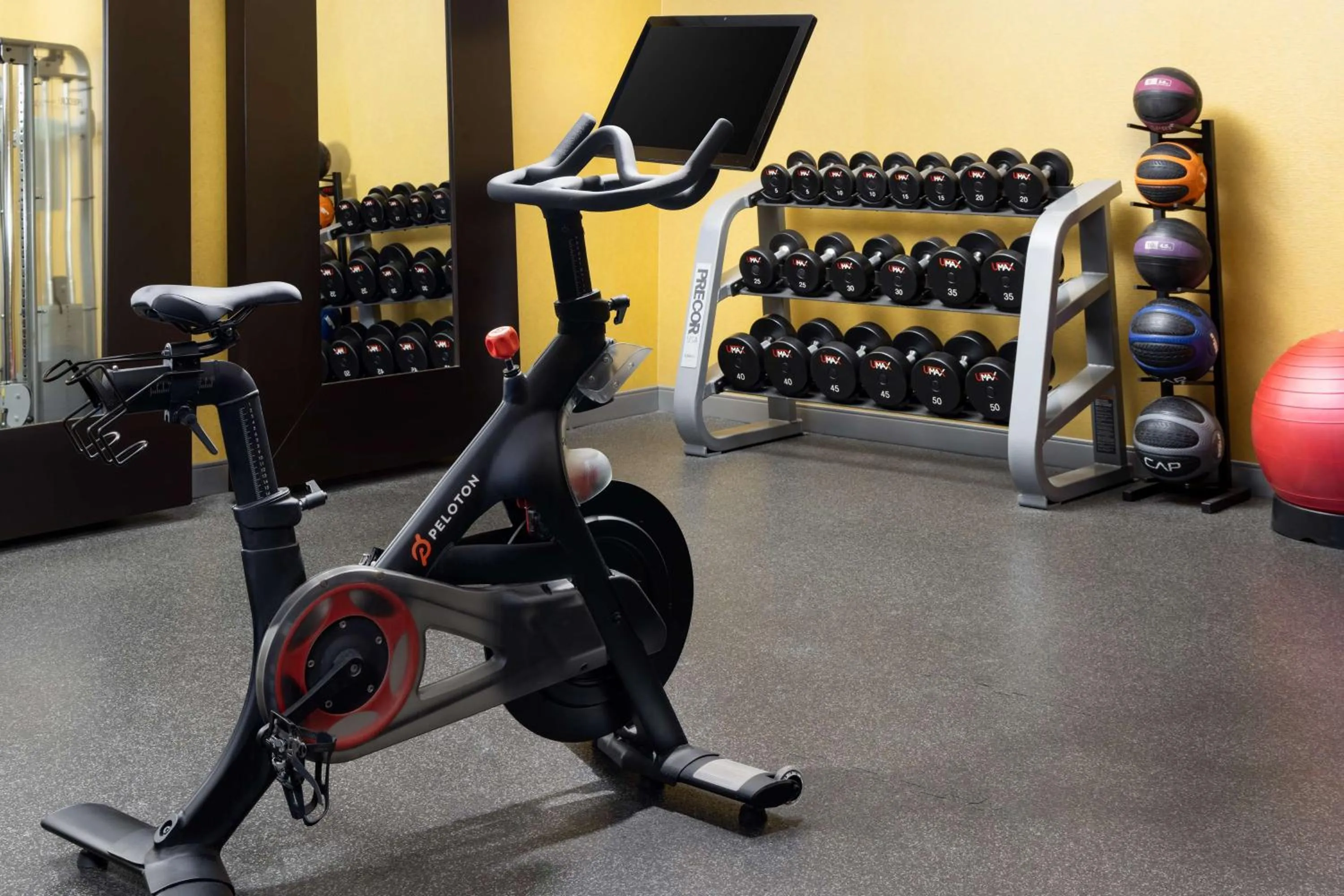 Fitness centre/facilities in Hilton Garden Inn Palo Alto