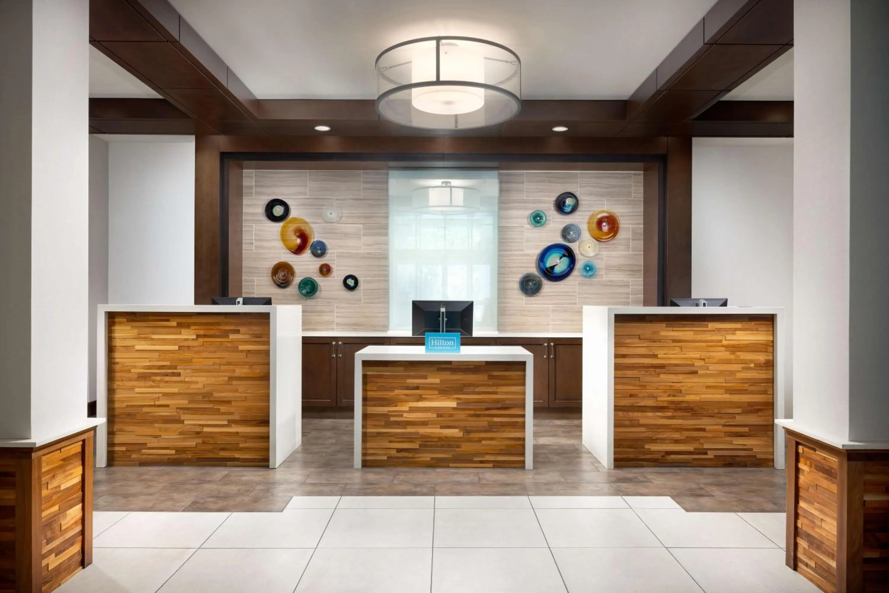 Lobby or reception in Hilton Garden Inn Palo Alto